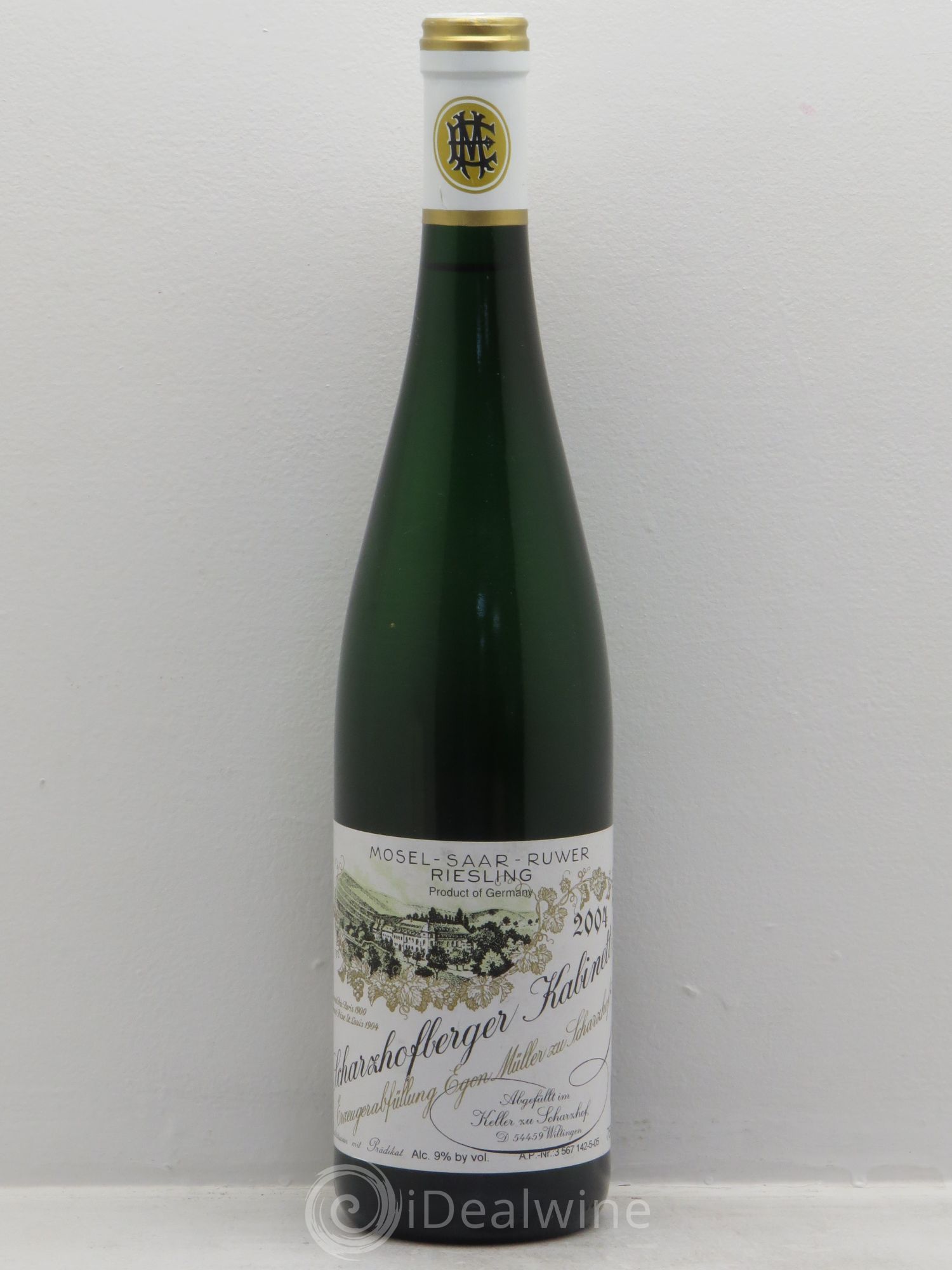 Riesling Saar Scharzhofberger Riesling Kabinett Egon Müller 2004 - Posten von 1 Flasche - 0