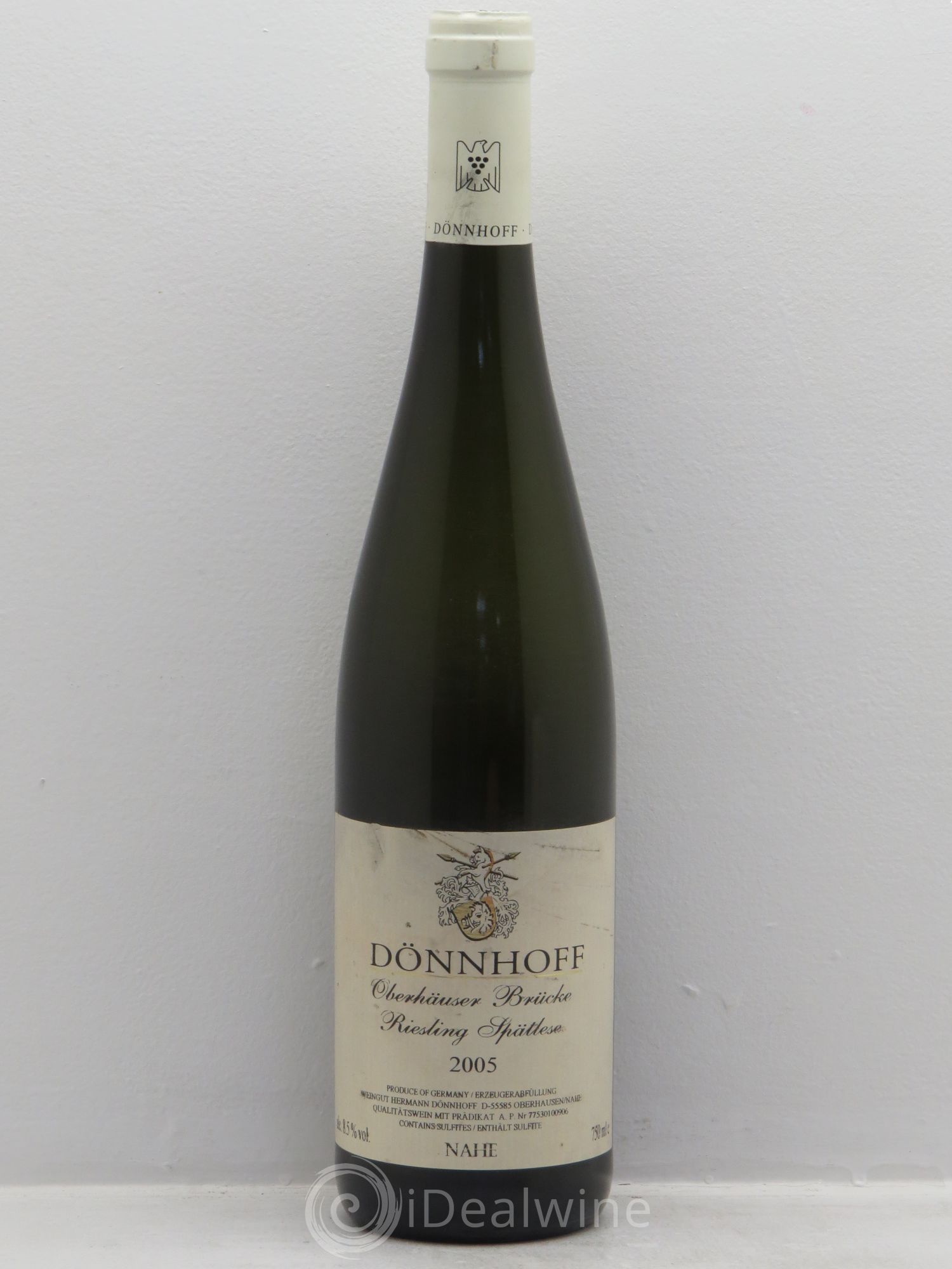 Riesling Oberhäuser Brücke Riesling Spätlese Dönnhoff 2005 - Posten von 1 Flasche - 0