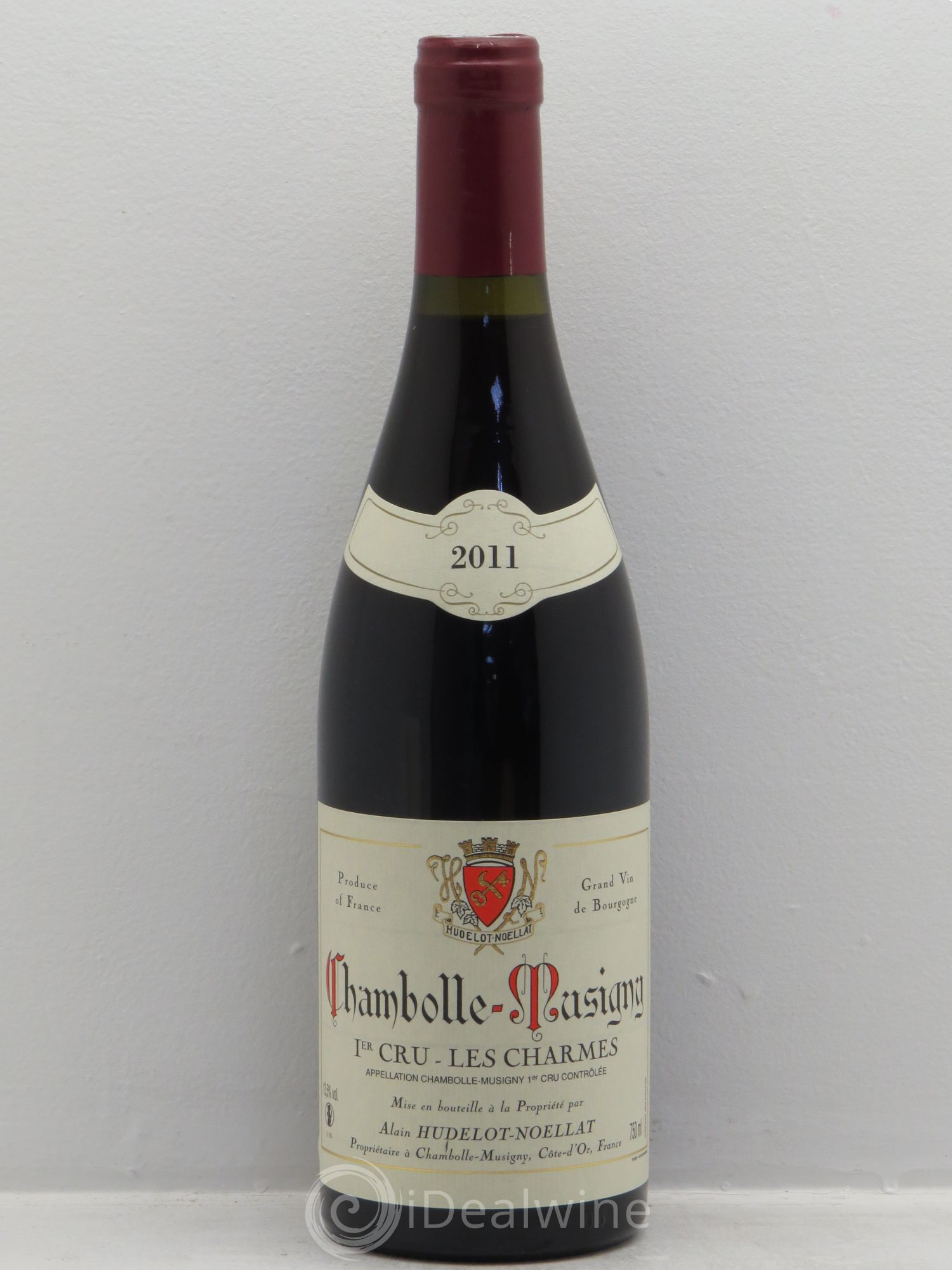 Chambolle-Musigny 1er Cru Les Charmes Hudelot-Noëllat 2011 - Lot de 1 bouteille - 0