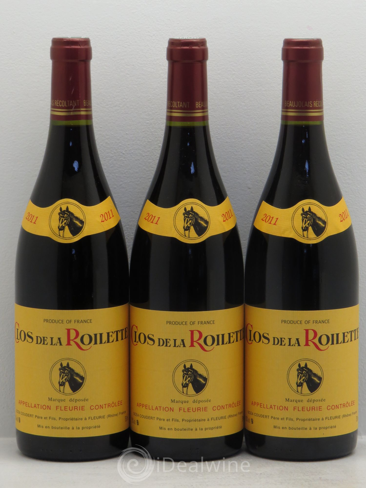 Fleurie 2011 - Lot de 3 bouteilles - 0