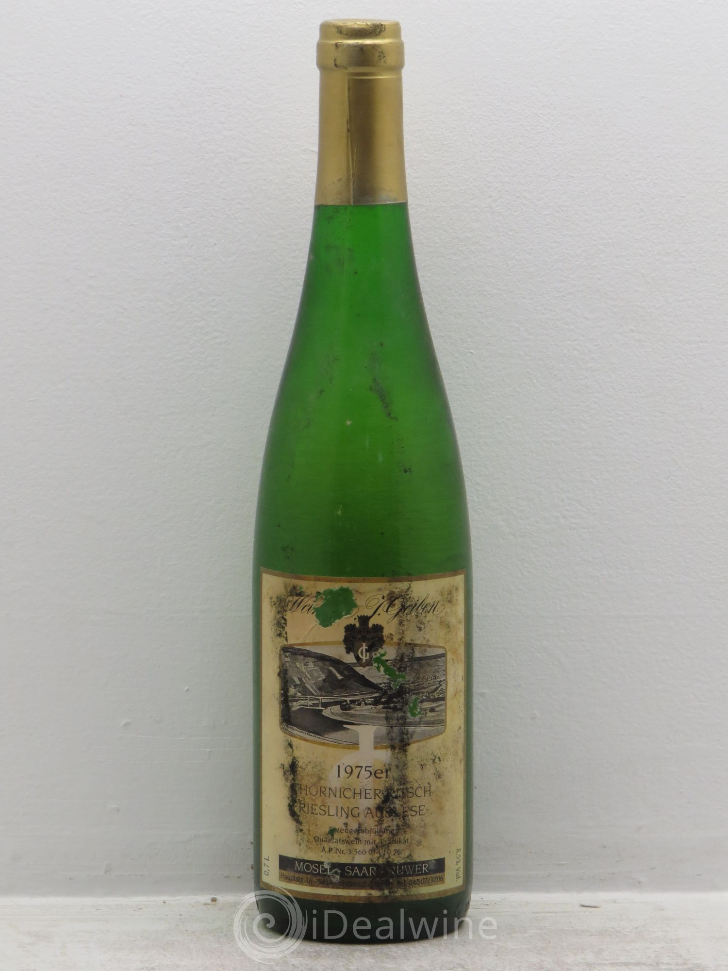 Riesling Mosel Thörnicher Ritsch Riesling Auslese Geiben 1975 - Posten von 1 Flasche - 0