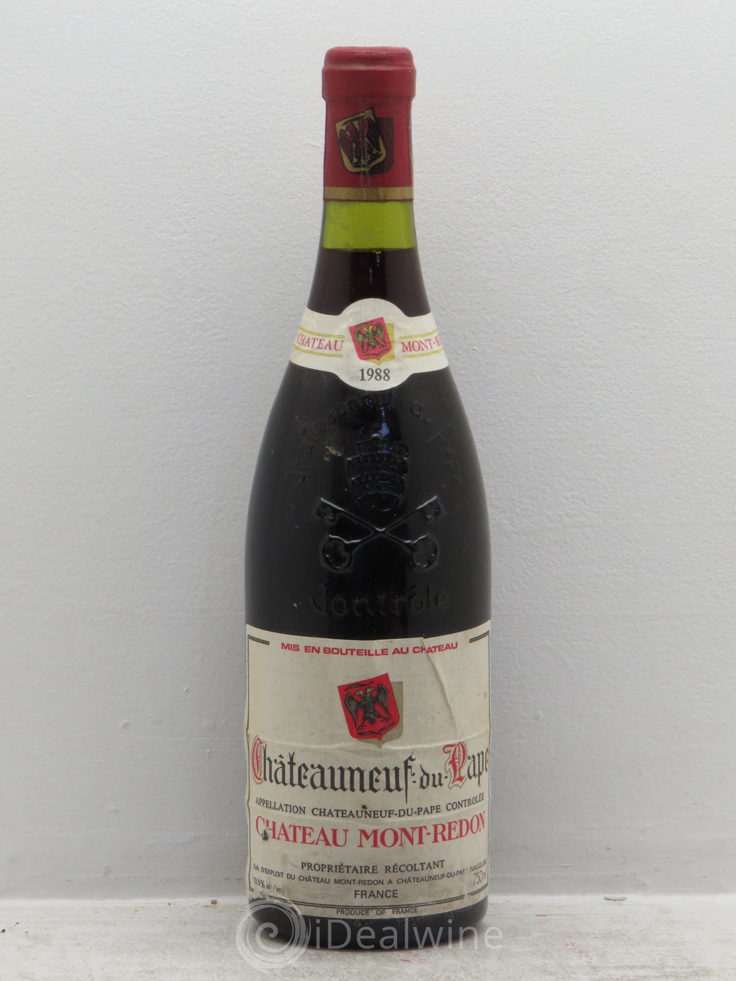 Châteauneuf-du-Pape Château Mont-Redon Famille Abeille-Fabre 1988 - Lot de 1 bouteille - 0