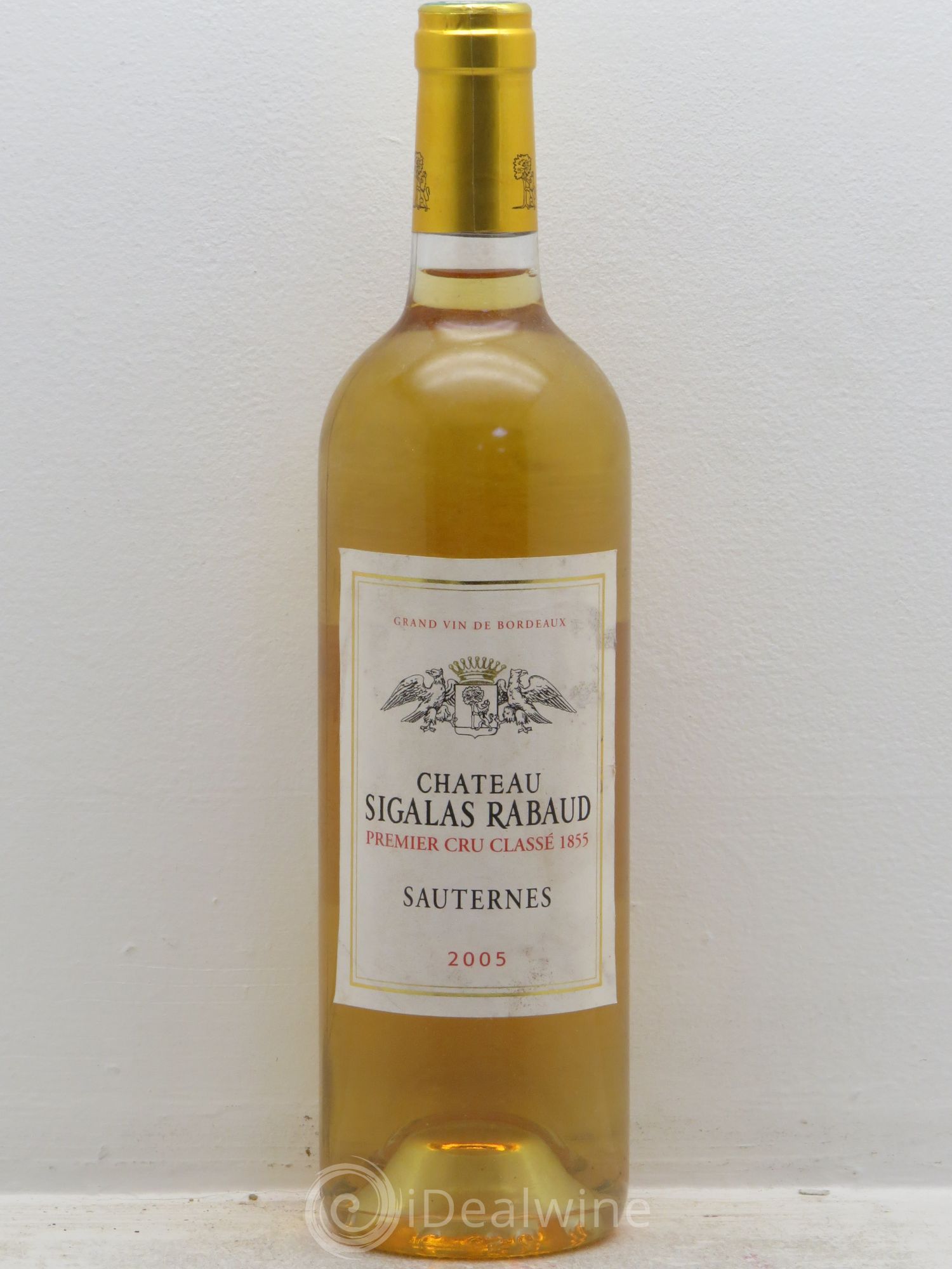 Château Sigalas Rabaud 1er Grand Cru Classé 2005 - Posten von 1 Flasche - 0