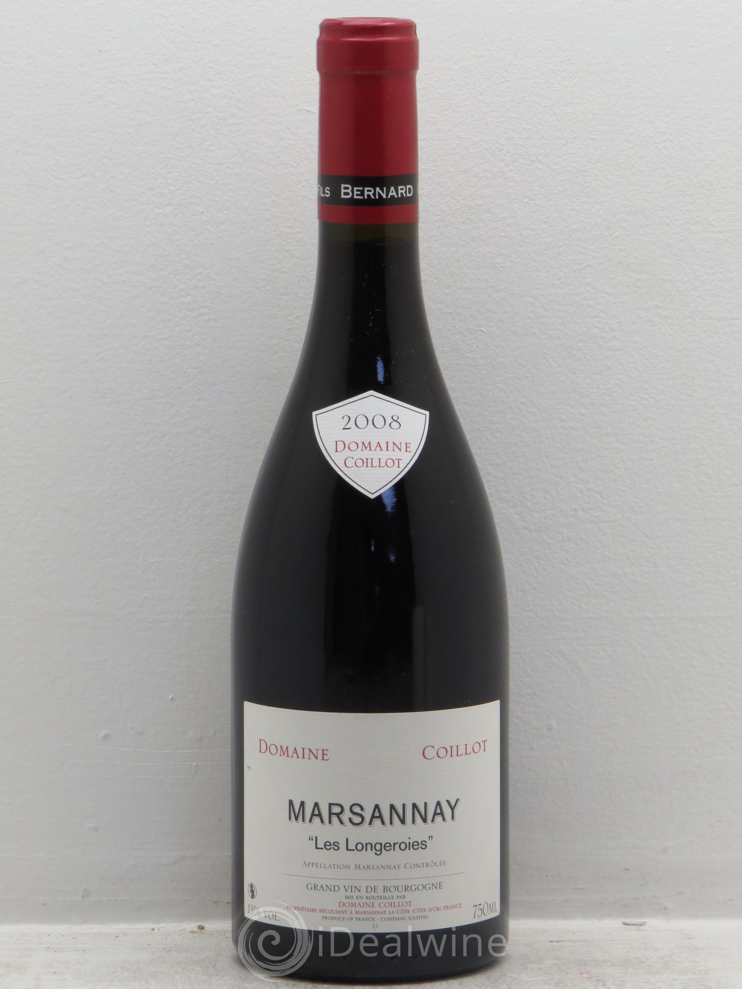 Marsannay Les longeroies Coillot 2008 - Posten von 1 Flasche - 0