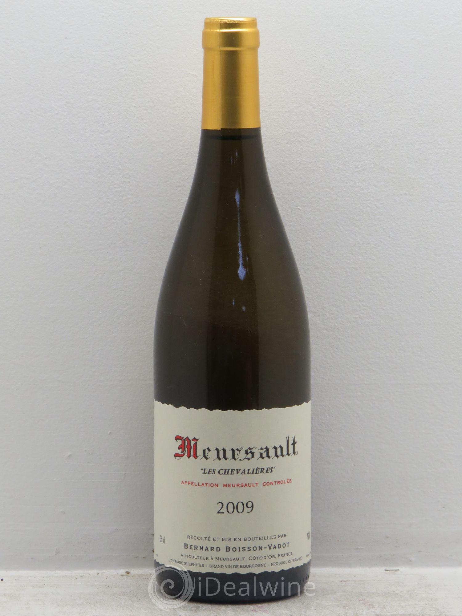 Meursault Chevalières Boisson Vadot 2009 - Posten von 1 Flasche - 0