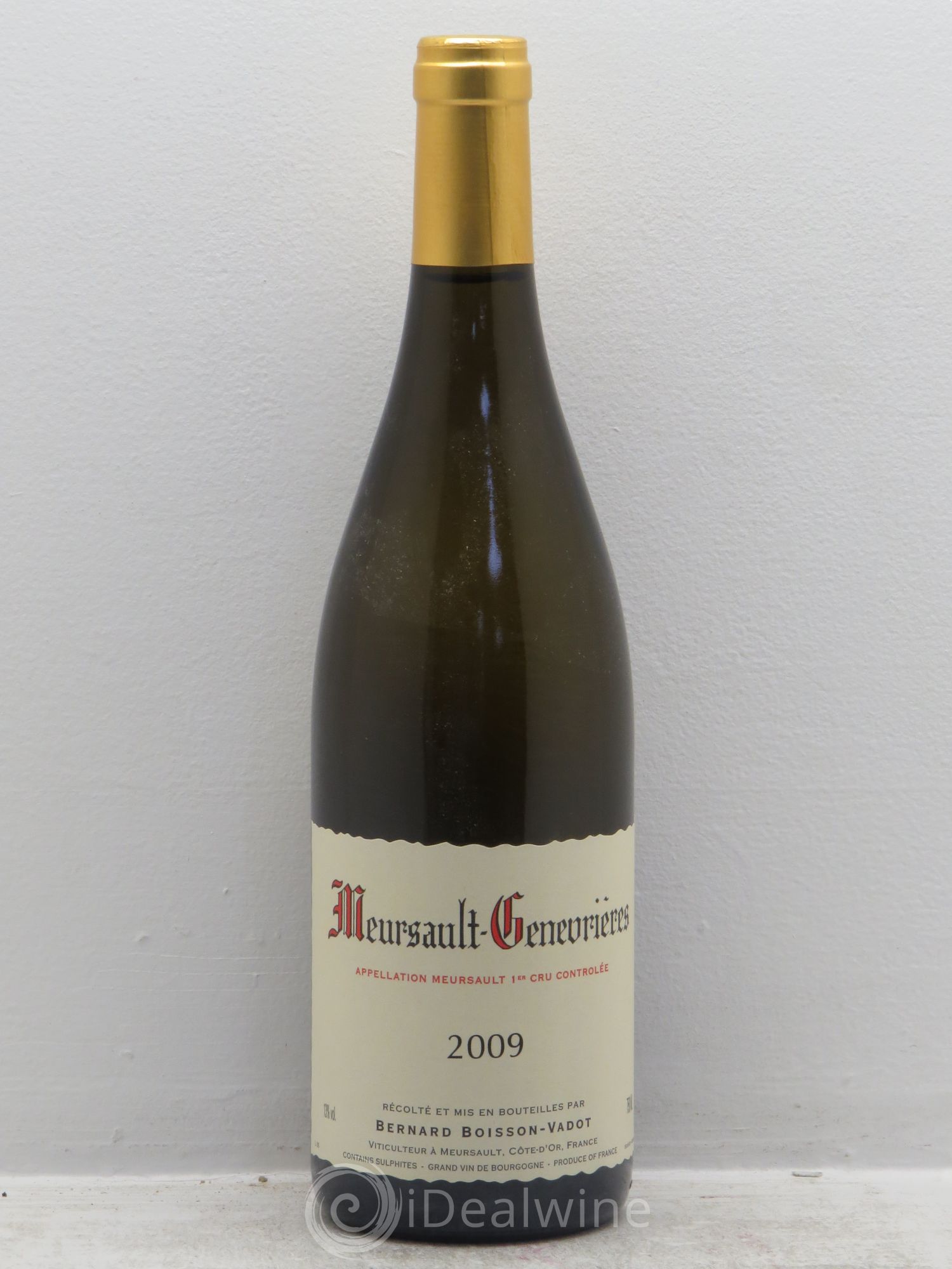 Meursault 1er Cru Boisson Vadot 2009 - Posten von 1 Flasche - 0
