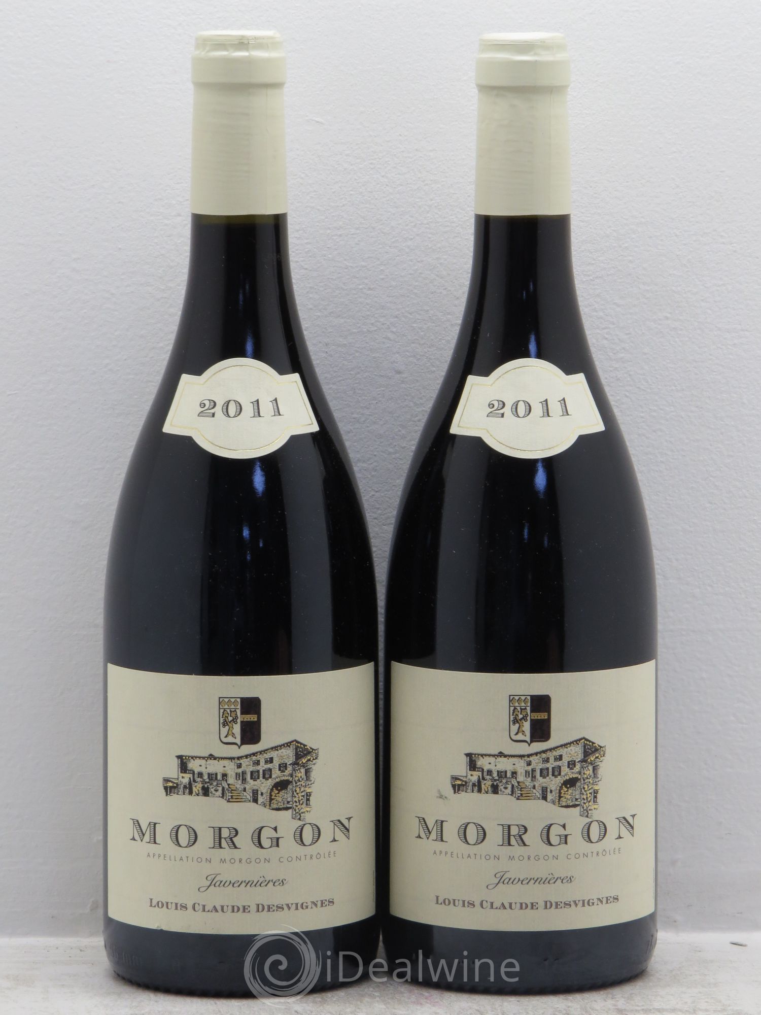 Morgon Côte de Py Javernières Louis-Claude Desvignes 2011 - Lot de 2 bouteilles - 0