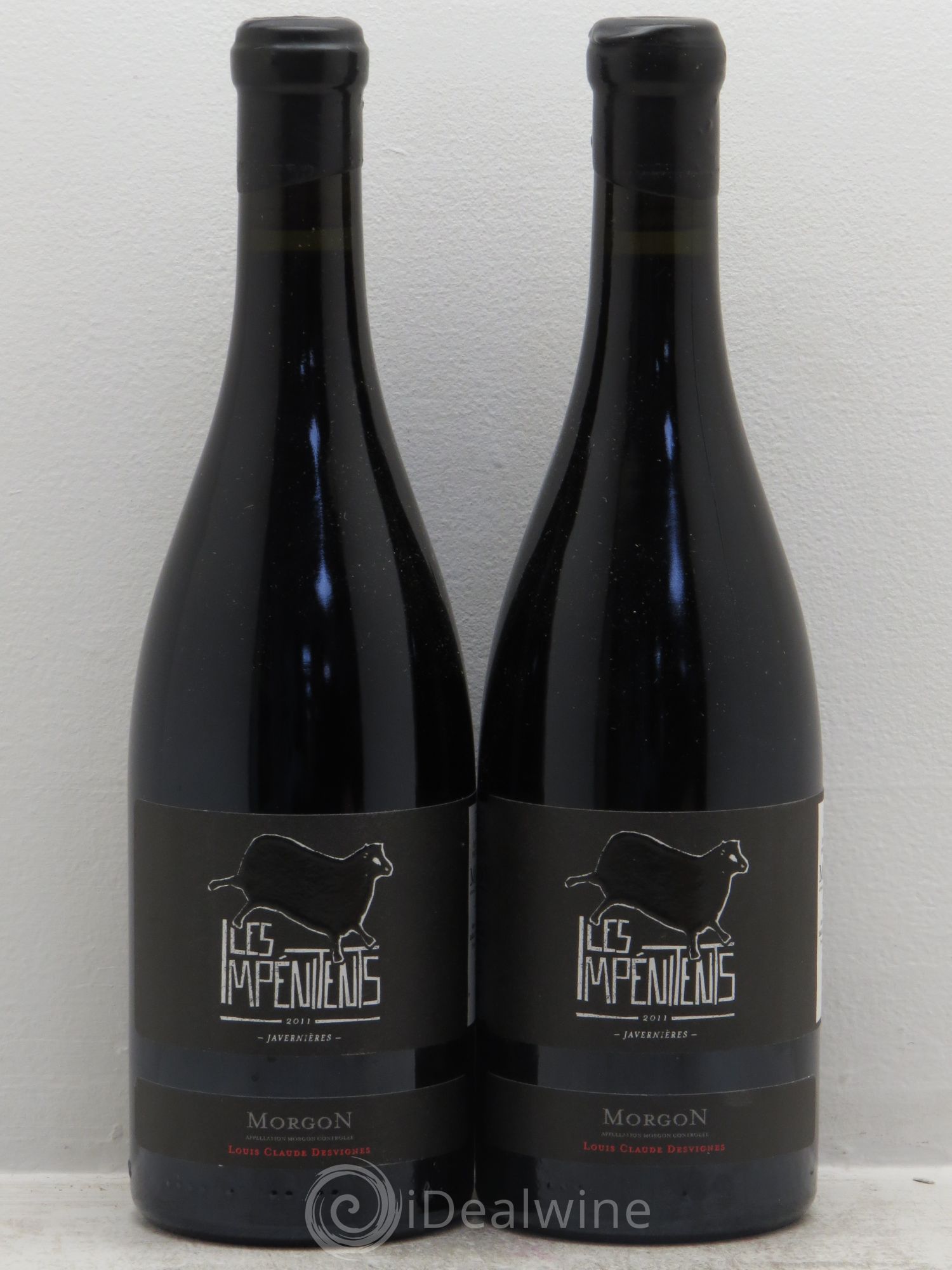 Morgon Javernières Les Impénitents Louis-Claude Desvignes 2011 - Lot de 2 bouteilles - 0