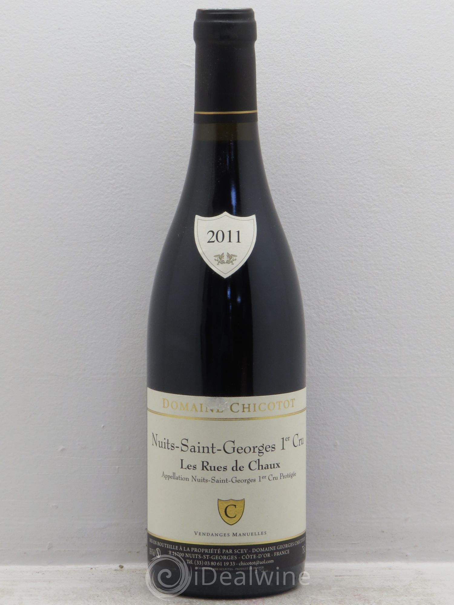Nuits-Saint-Georges 1er Cru Chicotot 2011 - Lot de 1 bouteille - 0