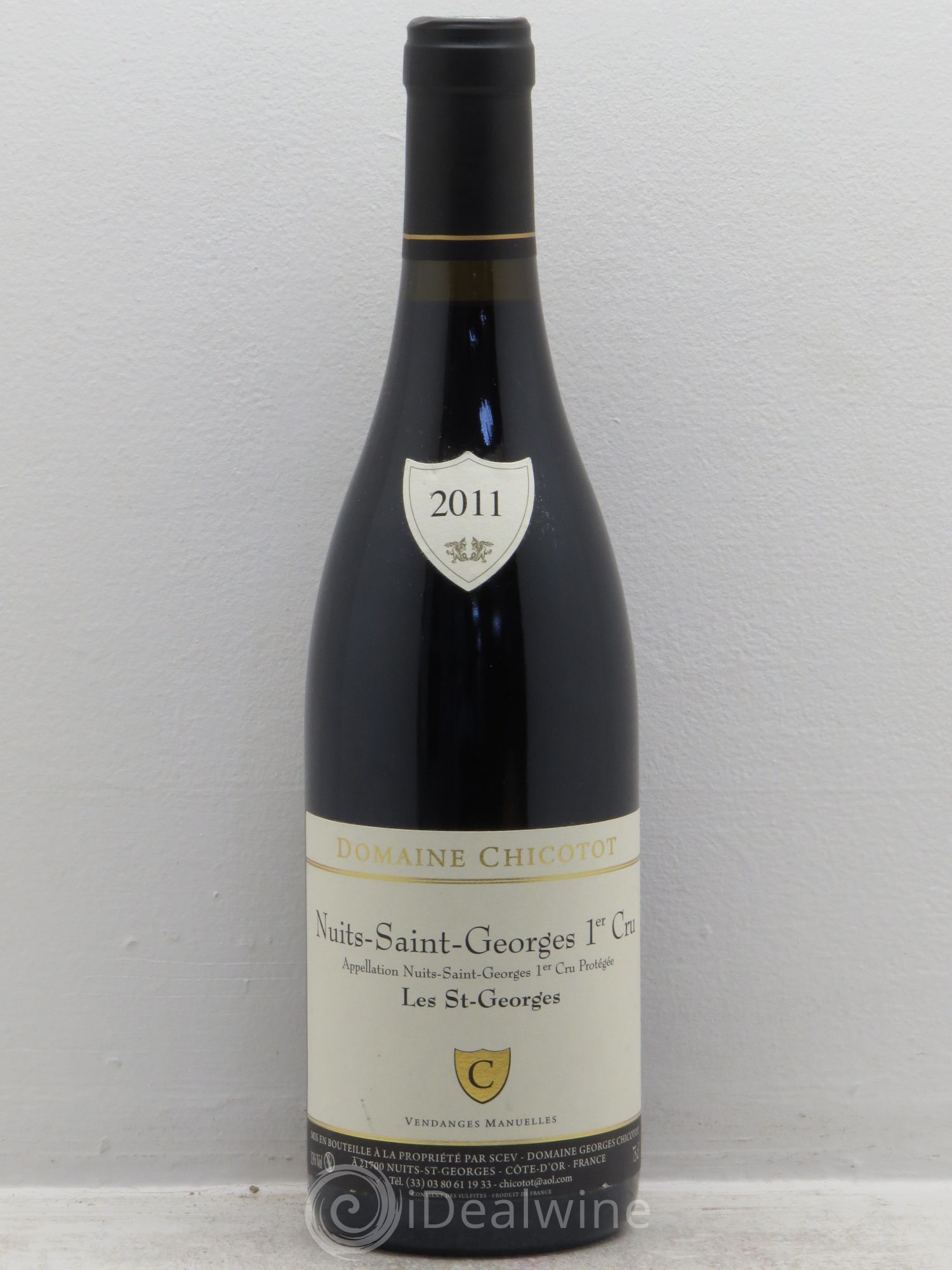 Nuits-Saint-Georges 1er Cru Chicotot 2011 - Lot de 1 bouteille - 0