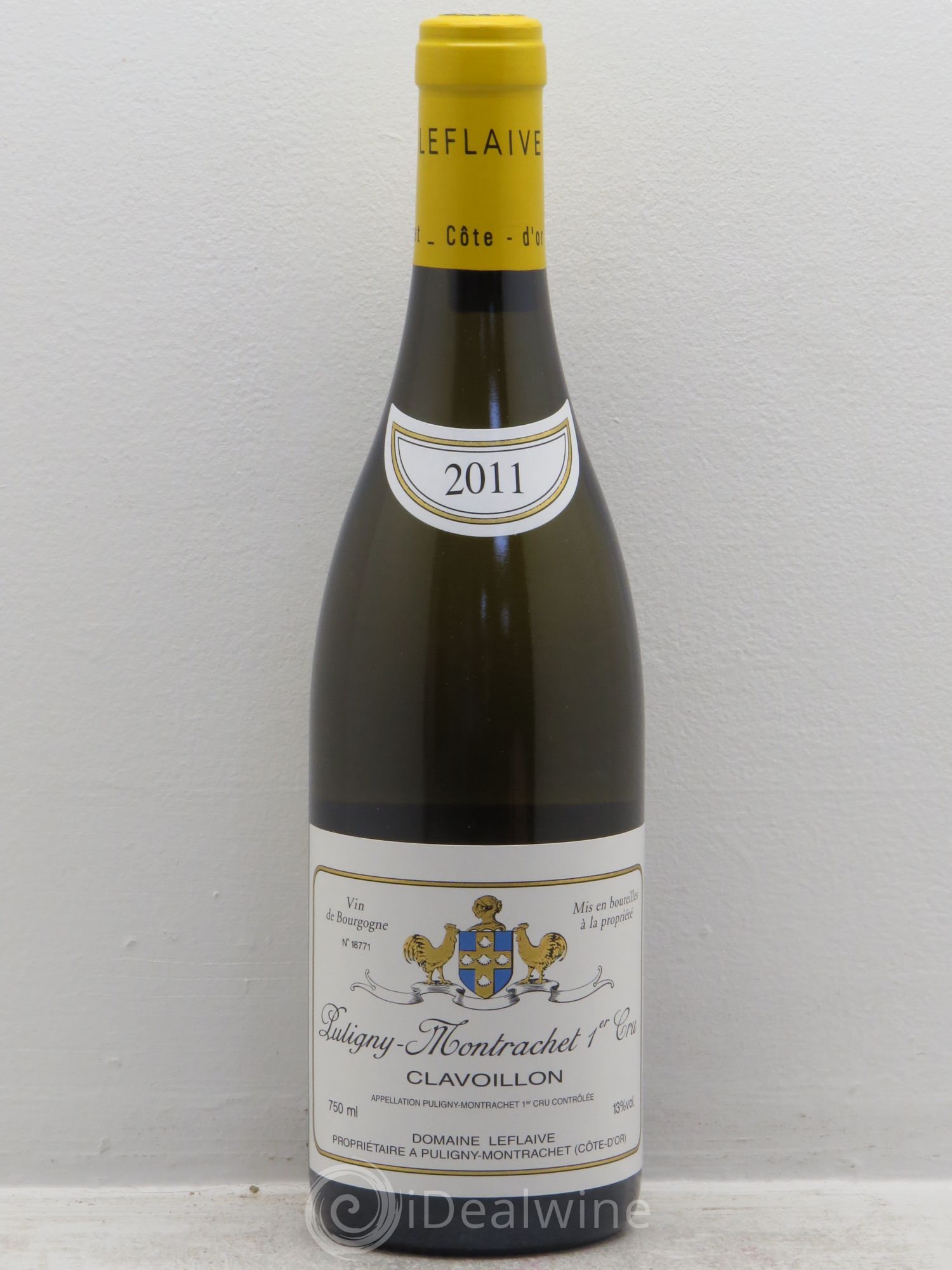 Puligny-Montrachet 1er Cru Clavoillon Leflaive (Domaine) 2011 - Lot de 1 bouteille - 0