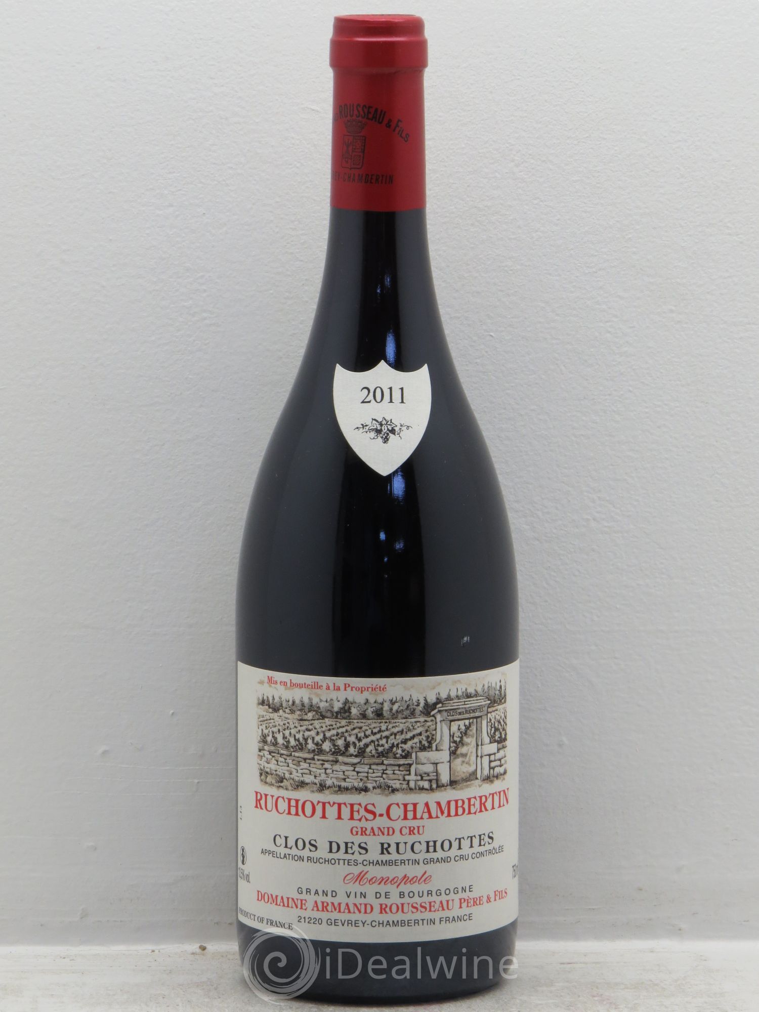Ruchottes-Chambertin Grand Cru Clos des Ruchottes Armand Rousseau (Domaine) 2011 - Lot of 1 bottle - 0