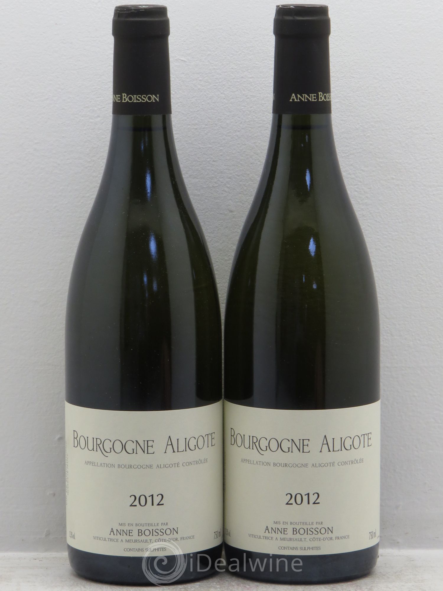 Bourgogne Aligoté Anne Boisson 2012 - Lot de 2 bouteilles - 0