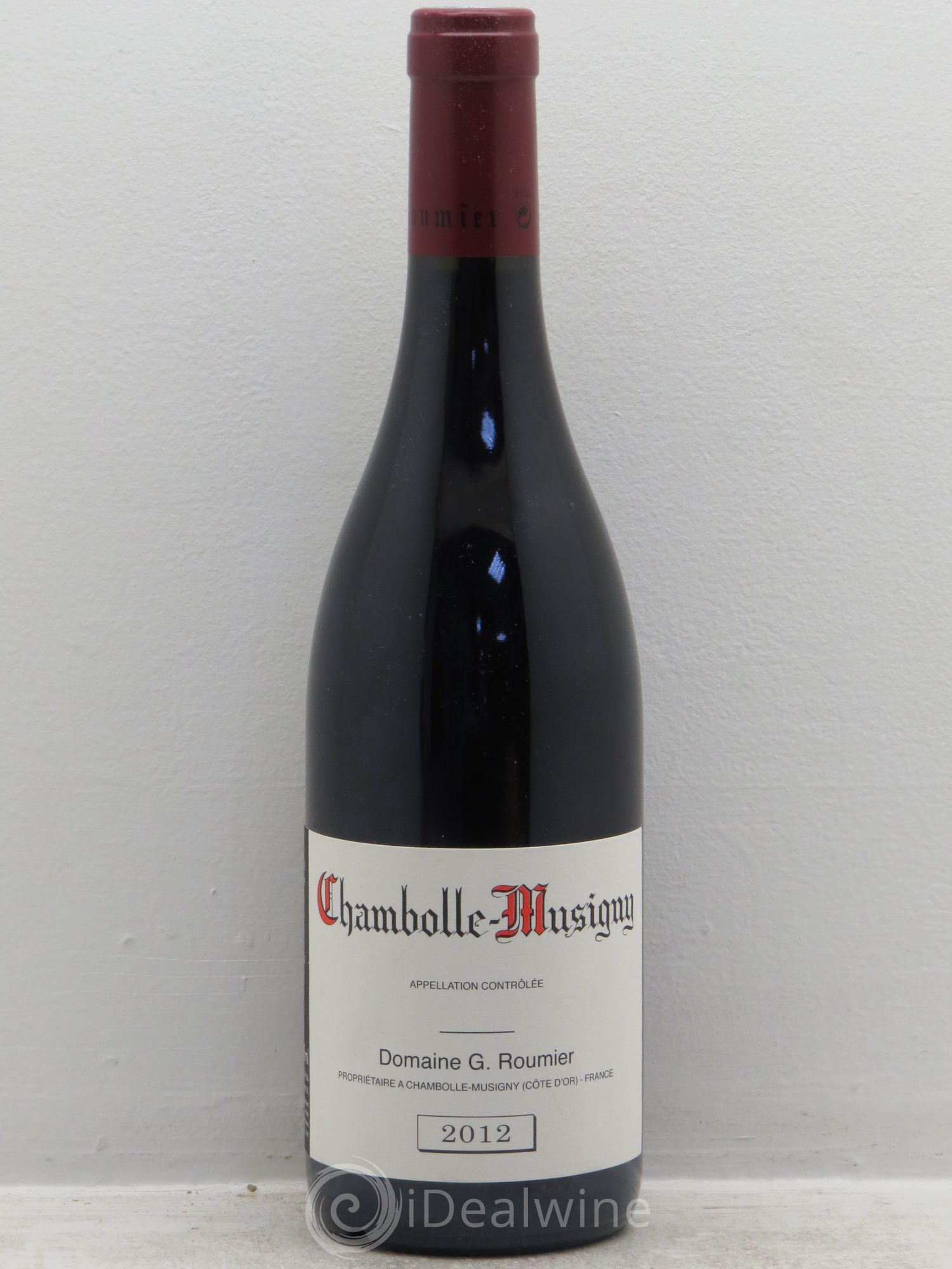 Chambolle-Musigny Georges Roumier (Domaine) 2012 - Lot de 1 bouteille - 0