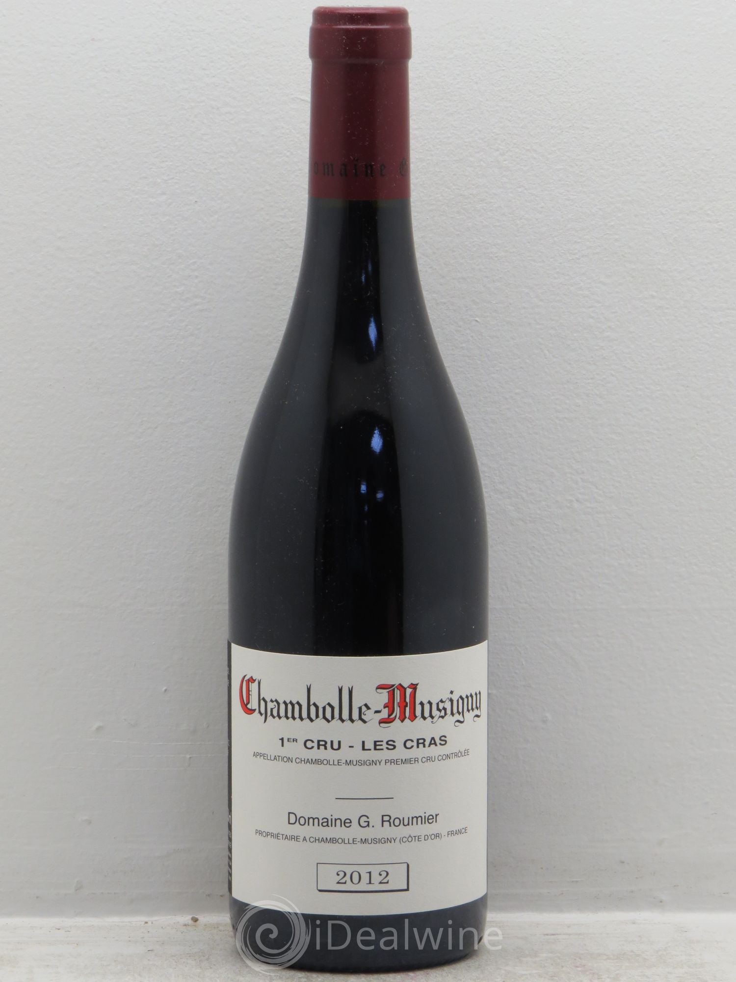 Chambolle-Musigny 1er Cru Les Cras Georges Roumier (Domaine) 2012 - Lot de 1 bouteille - 0