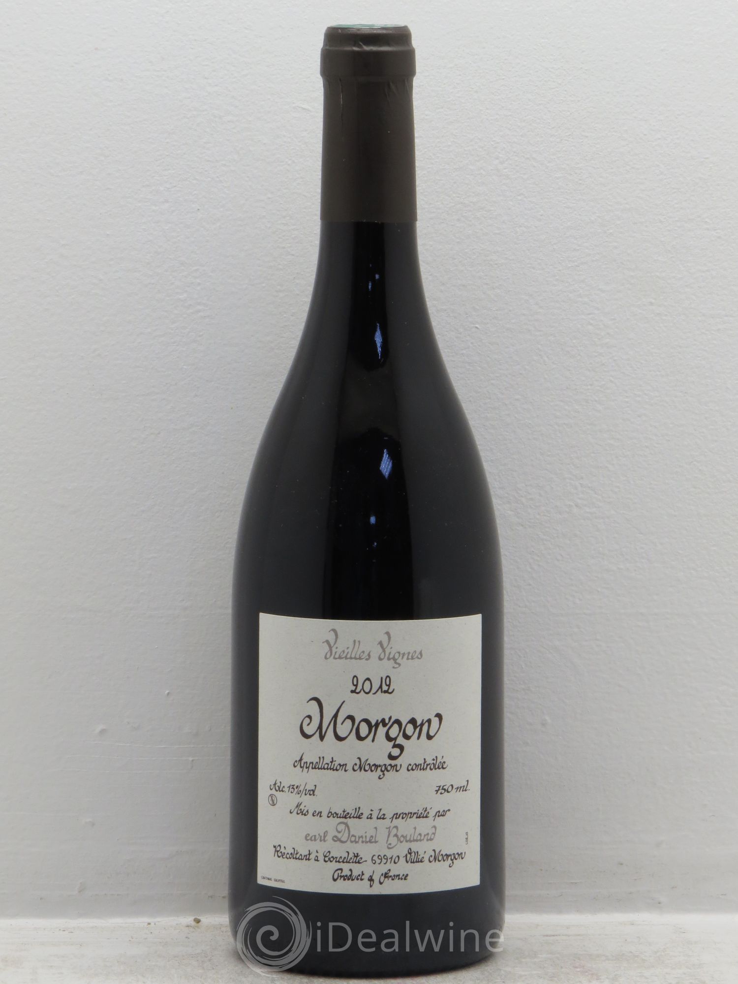 Morgon Vieilles Vignes Daniel Bouland (Domaine) 2012 - Lot de 1 bouteille - 0