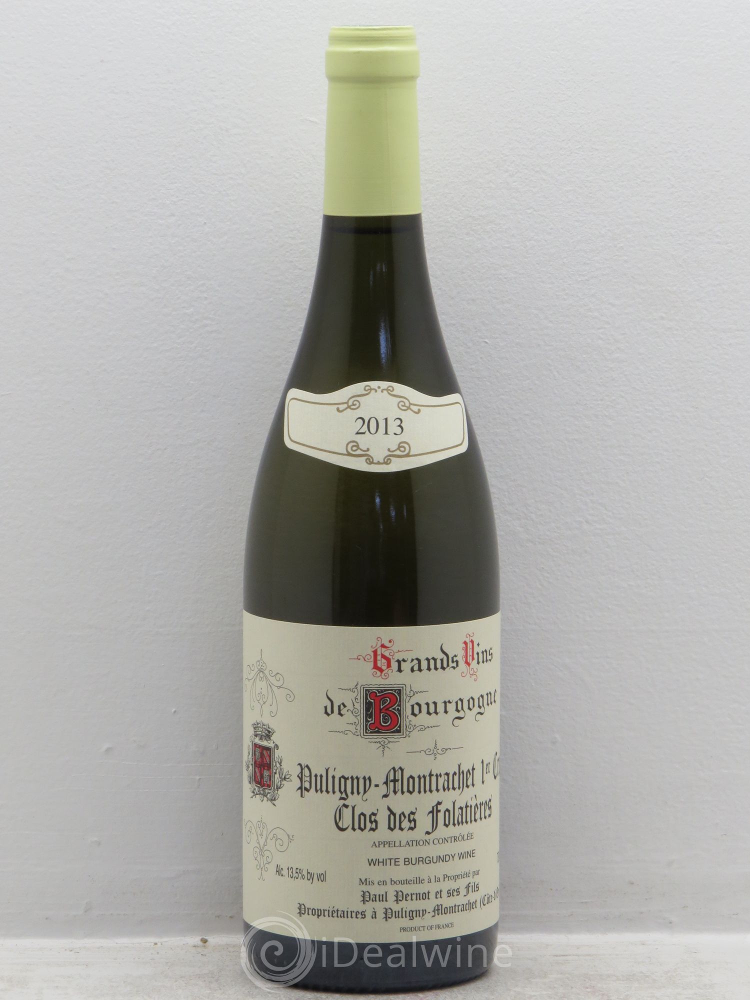 Puligny-Montrachet 1er Cru Paul Pernot 2013 - Lot de 1 bouteille - 0