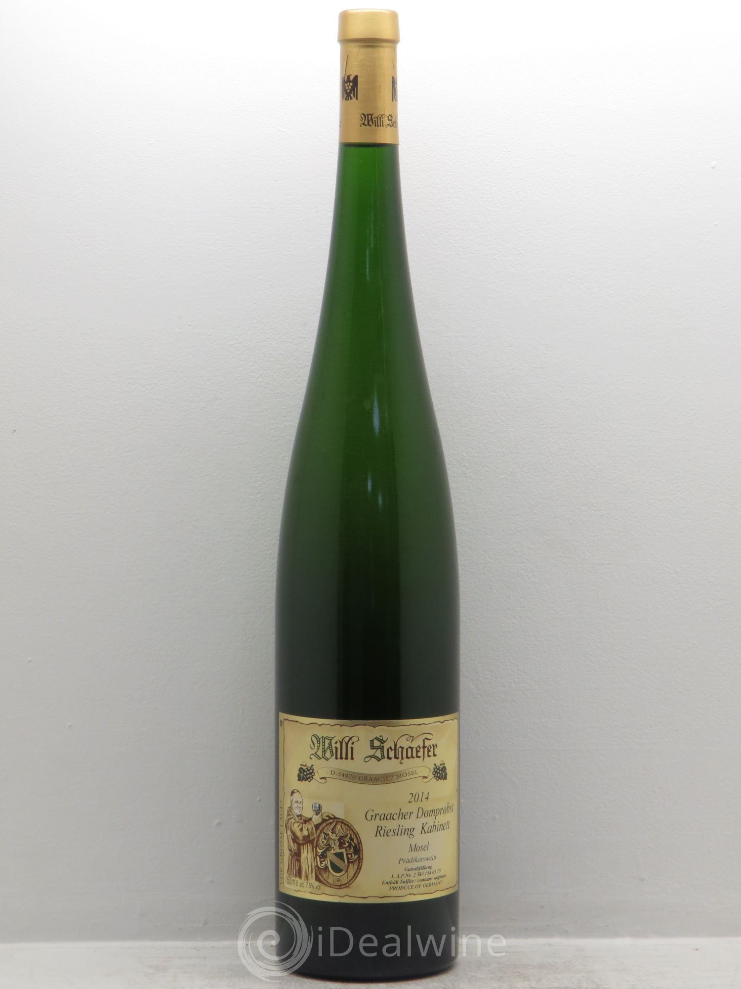 Riesling Mosel Graacher Domprobst Riesling Kabinett Willi Schaefer 2014 - Posten von 1 Magnum - 0