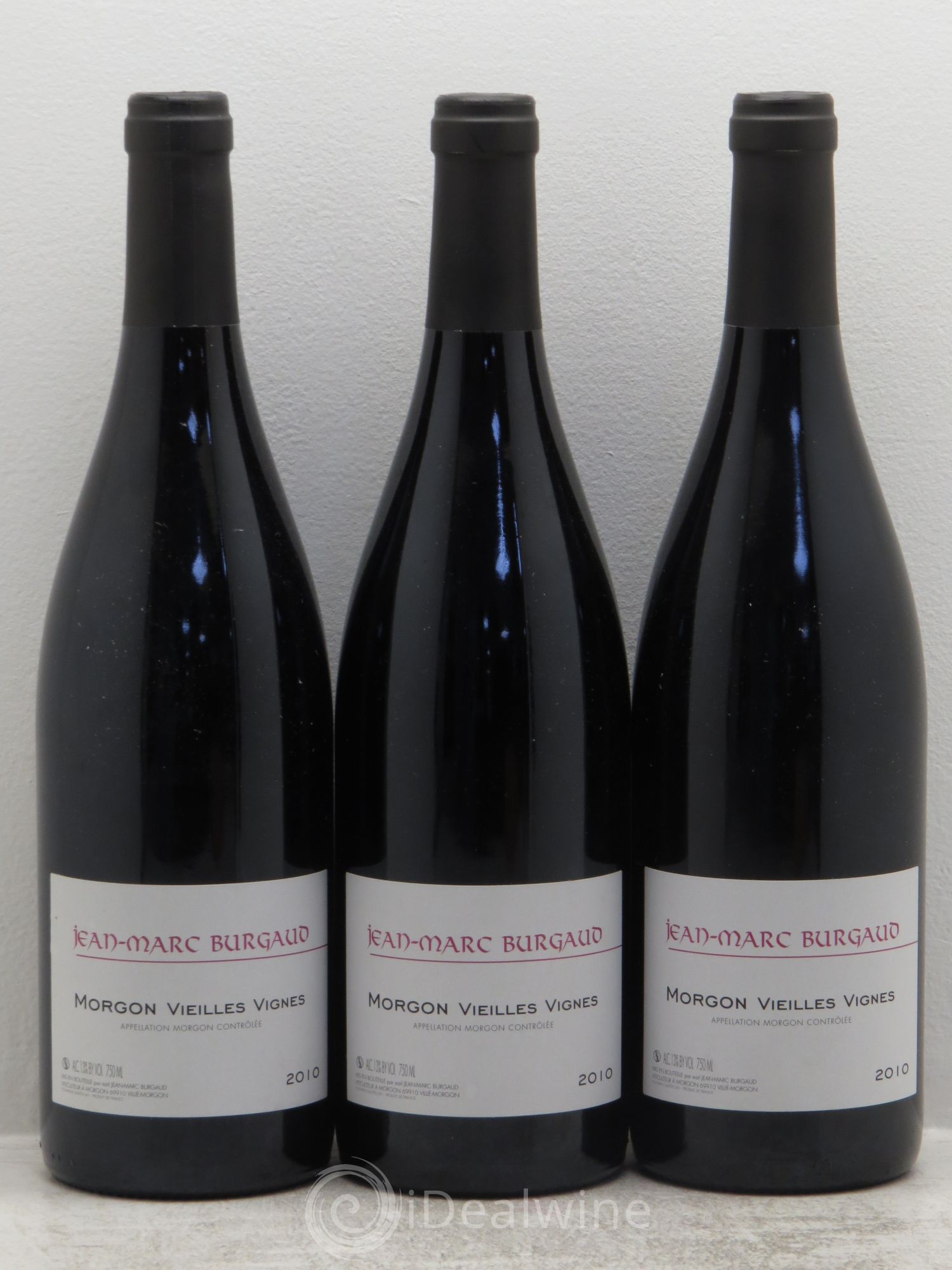 Morgon Burgaud VV 2010 - Posten von 3 Flaschen - 0