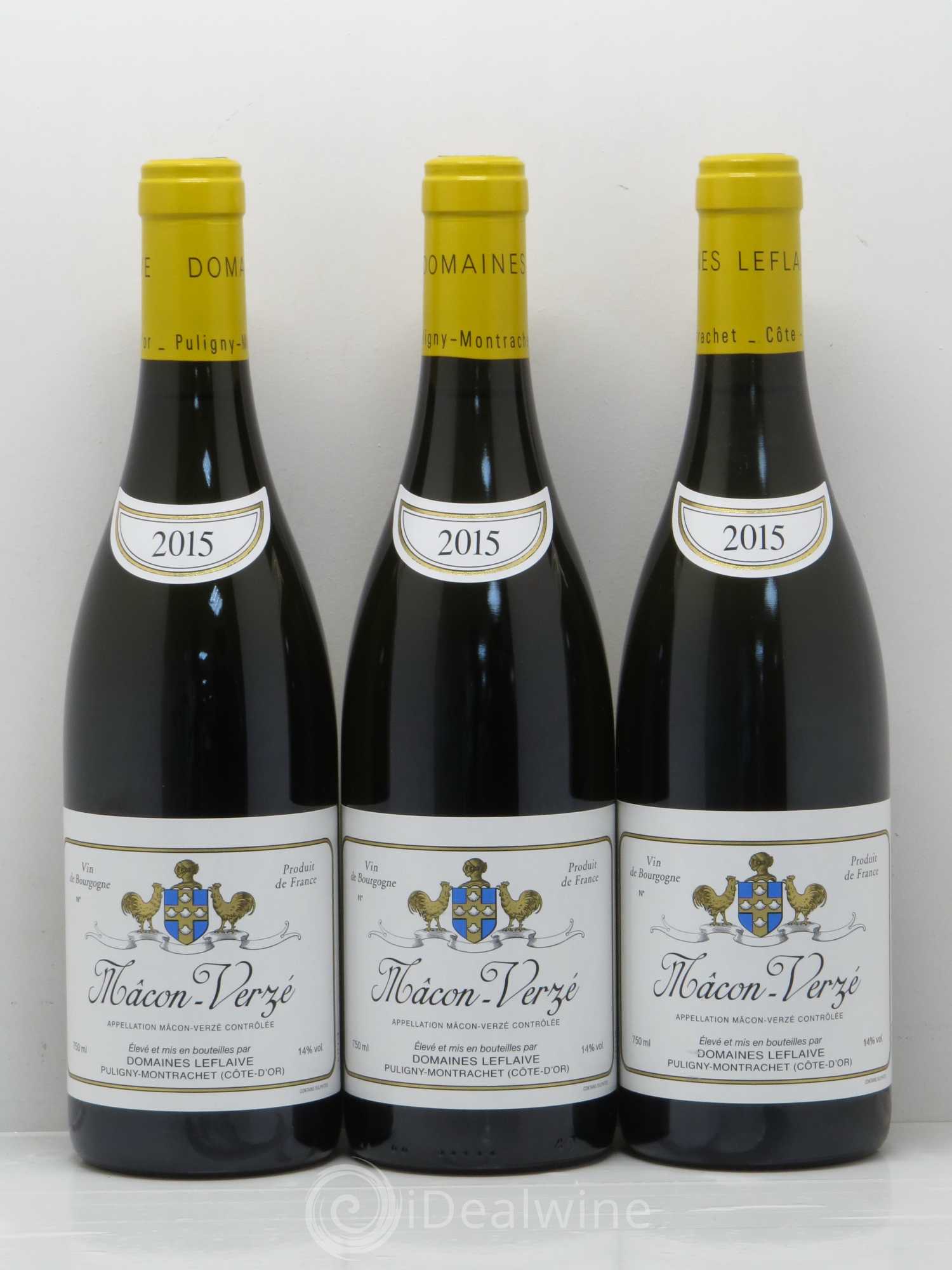 Mâcon Verzé Leflaive (Domaine) 2015 - Lot de 6 bouteilles - 1