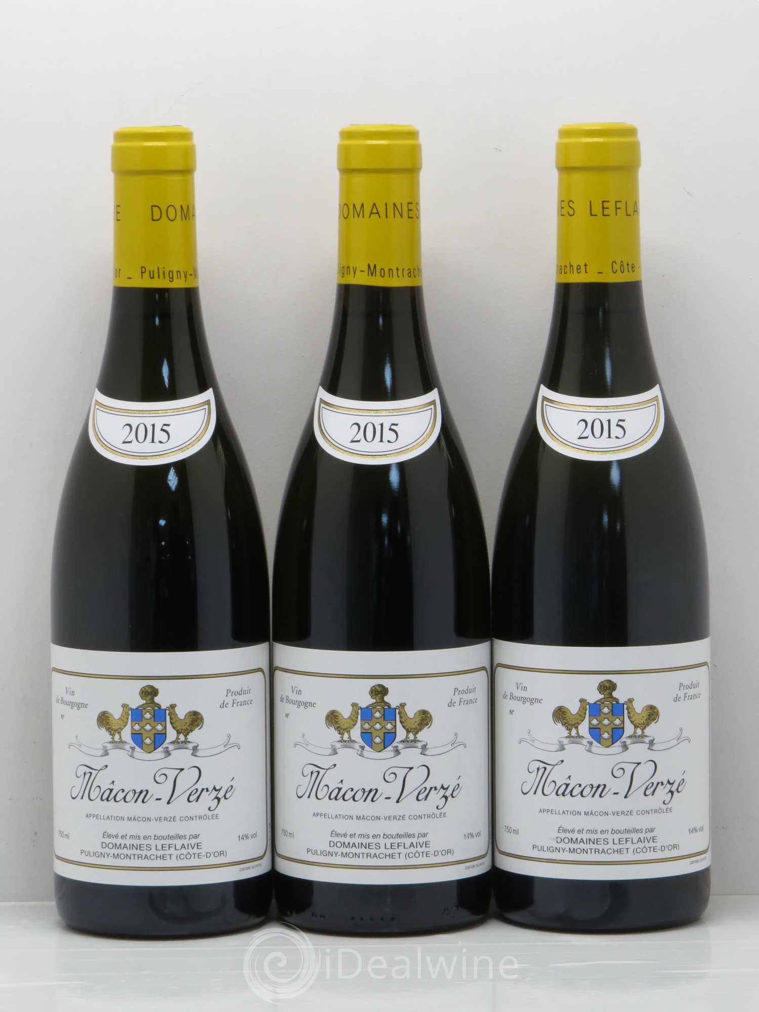 Mâcon Verzé Leflaive (Domaine) 2015 - Lot de 6 bouteilles - 2
