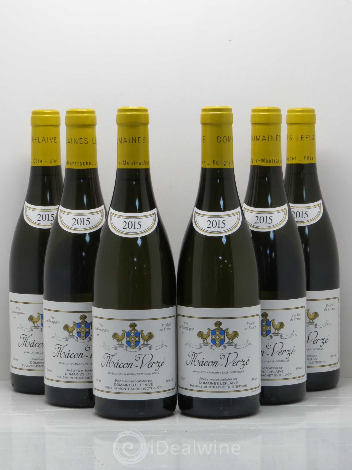 Mâcon Verzé Leflaive (Domaine) 2015 - Lot de 6 bouteilles - 0