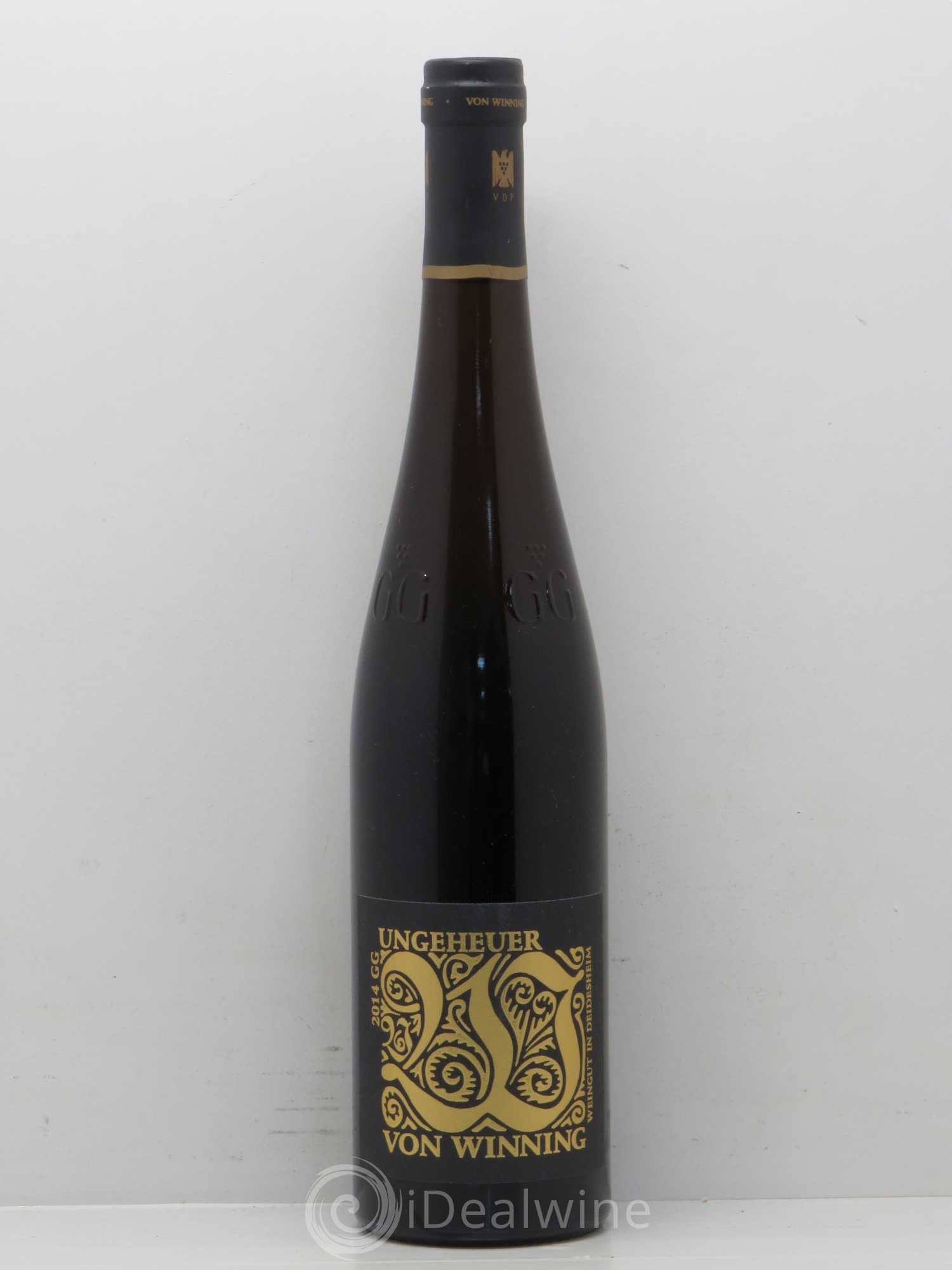 Allemagne Mosel-Saar Pfalz Ungeheuer Riesling GG von Winning 2014 - Posten von 1 Flasche - 0