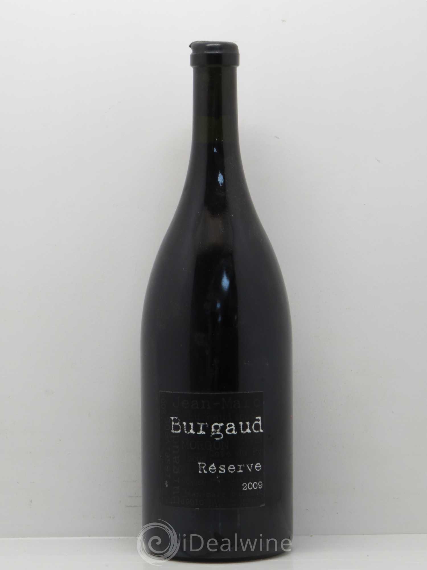 Morgon Côte du Py Réserve Jean-Marc Burgaud (Domaine) 2009 - Lot de 1 magnum - 0