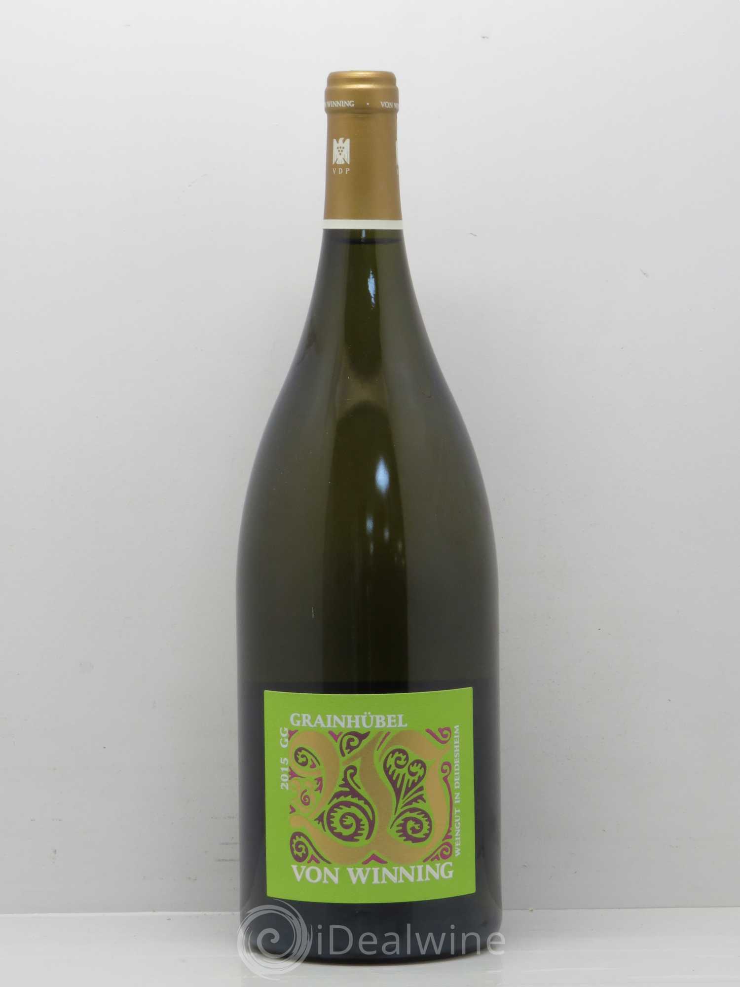 Allemagne Mosel-Saar Pfalz Grainhübel Riesling GG von Winning 2015 - Posten von 1 Magnum - 0