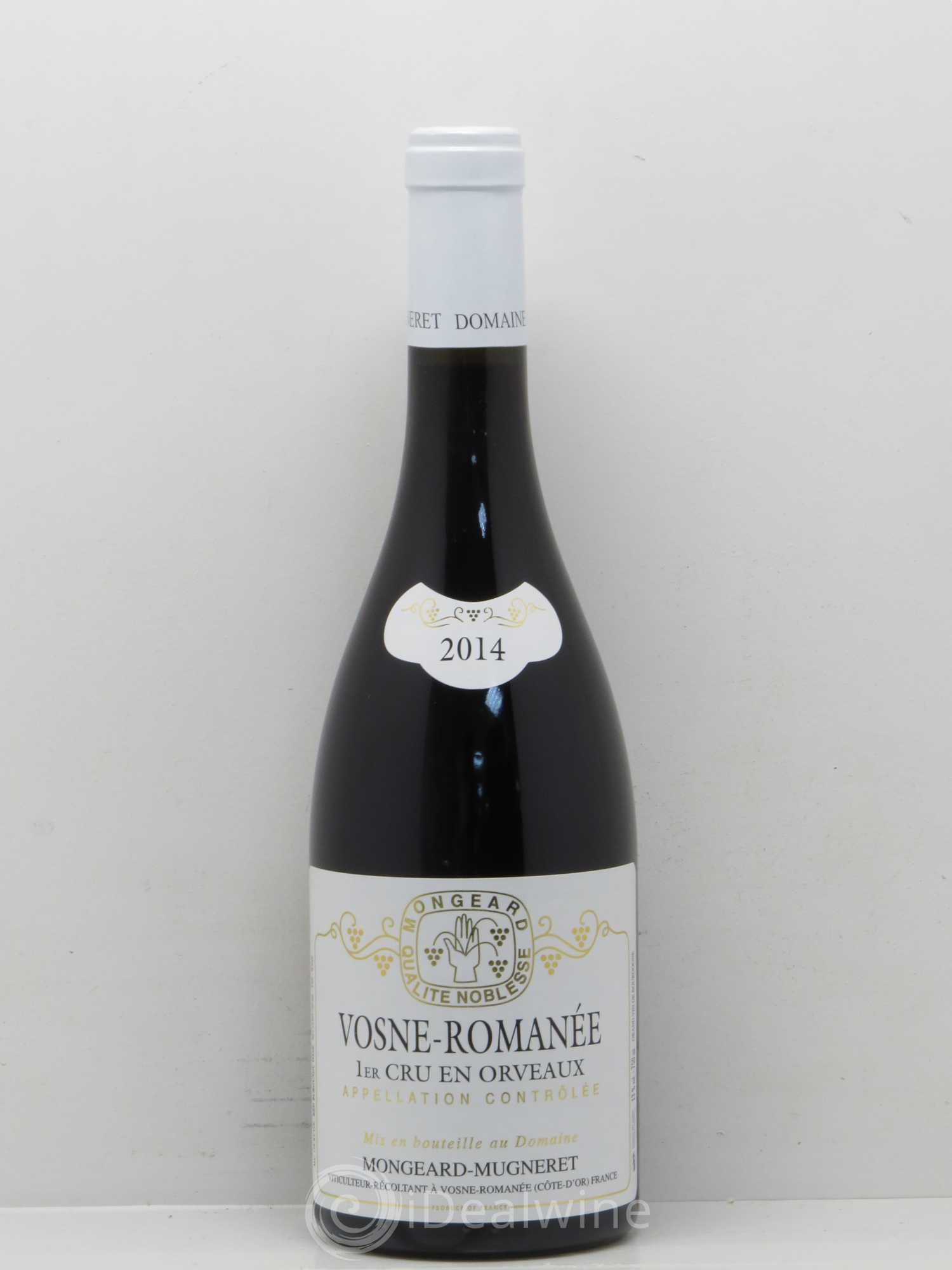 Vosne-Romanée 1er Cru En Orveaux Mongeard-Mugneret (Domaine) 2014 - Lot de 1 bouteille - 0