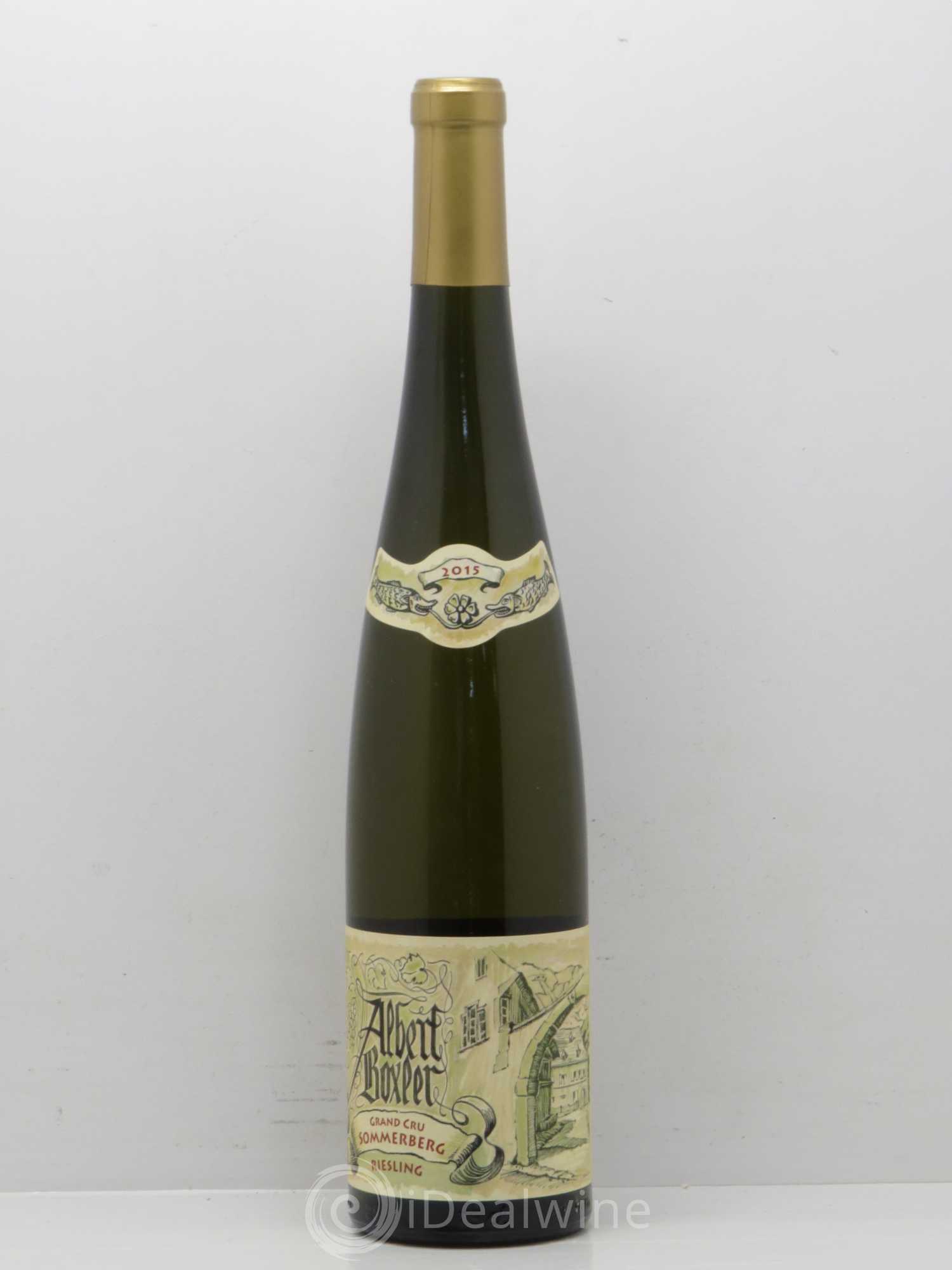 Riesling Grand Cru Sommerberg cuvée D Boxler 2015 - Posten von 1 Flasche - 0