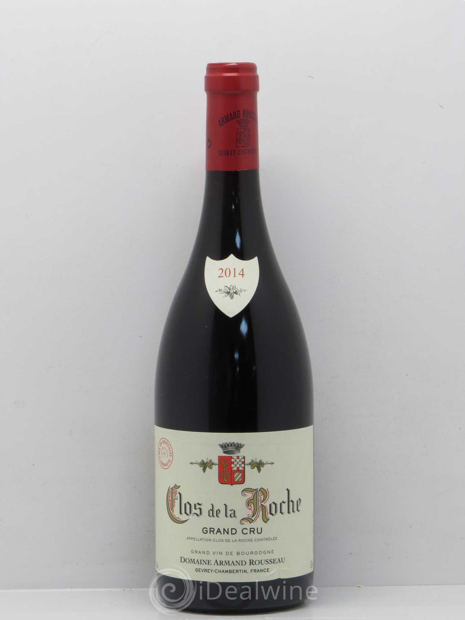 Clos de la Roche Grand Cru Armand Rousseau (Domaine) 2014 - Lot de 1 bouteille - 0