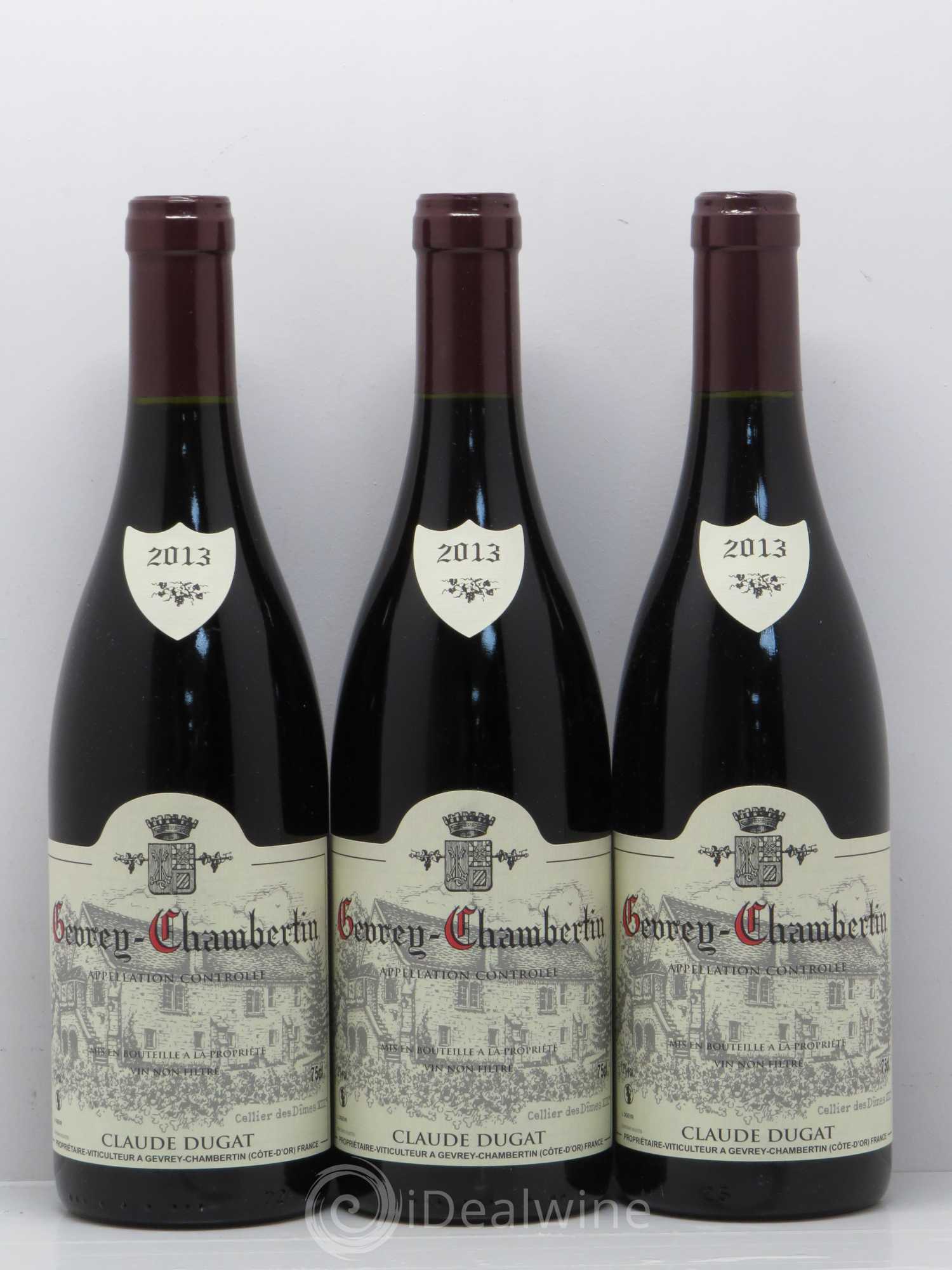 Gevrey-Chambertin Claude Dugat 2013 - Lot de 6 bouteilles - 1