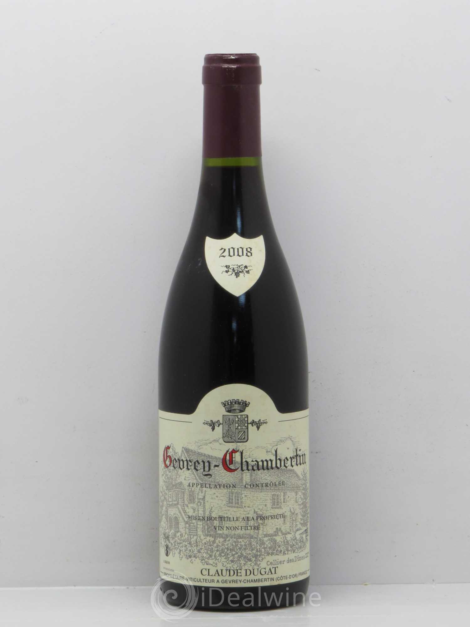 Gevrey-Chambertin Claude Dugat 2008 - Lot de 1 bouteille - 0