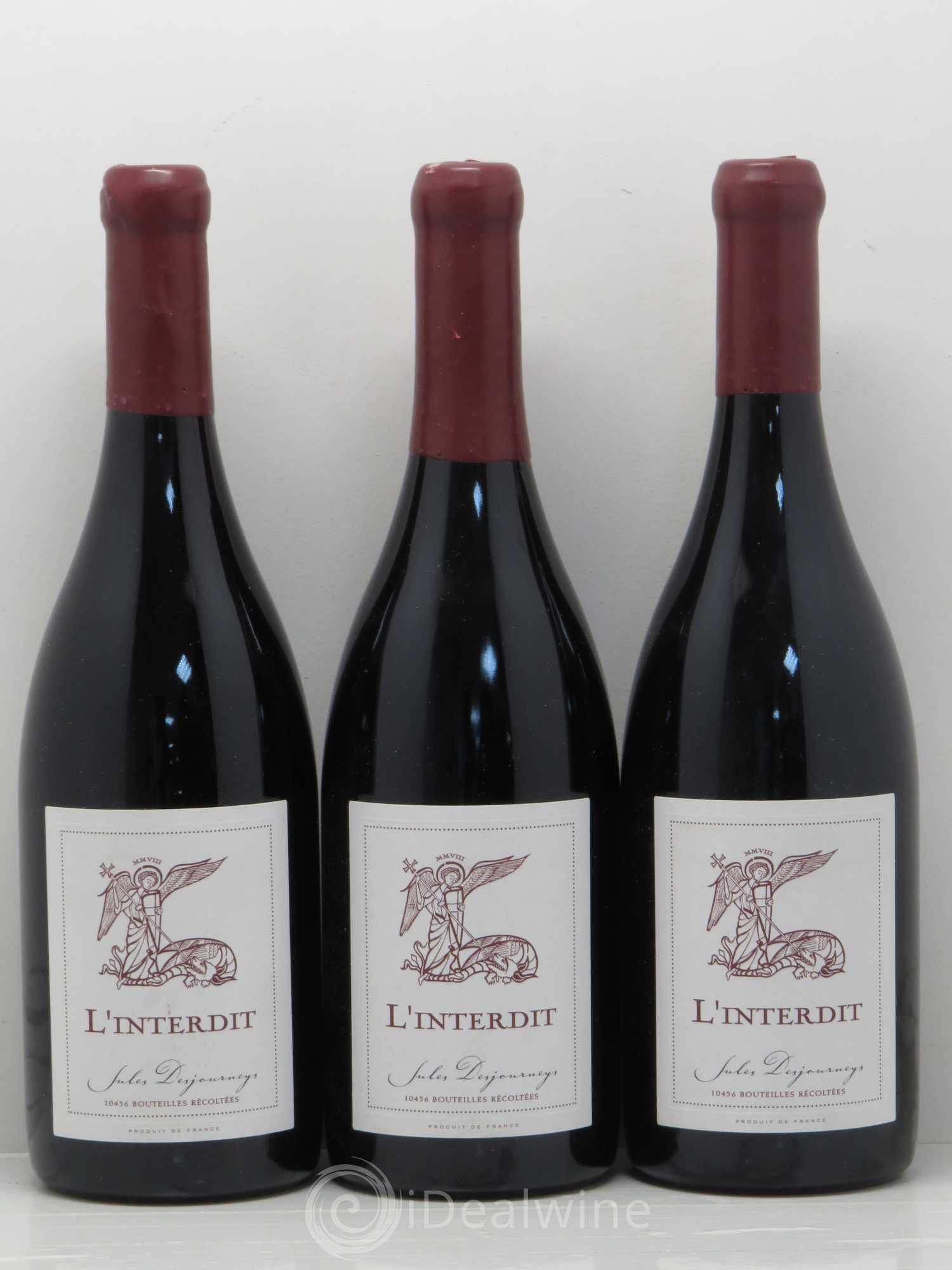 Beaujolais Linterdit Jules Desjourneys Fabien Duperray 2008 - Posten von 6 Flaschen - 1