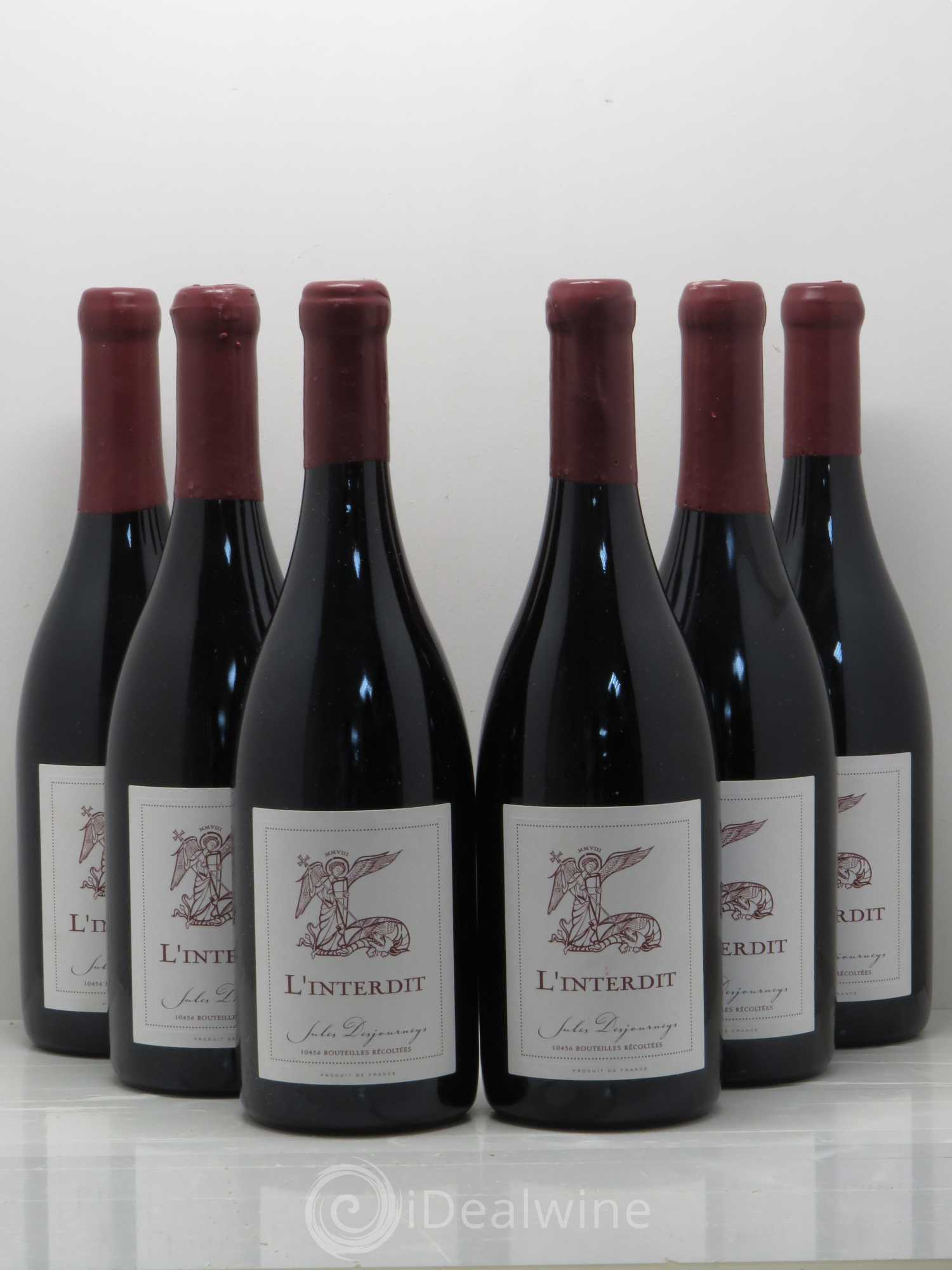 Beaujolais Linterdit Jules Desjourneys Fabien Duperray 2008 - Posten von 6 Flaschen - 0