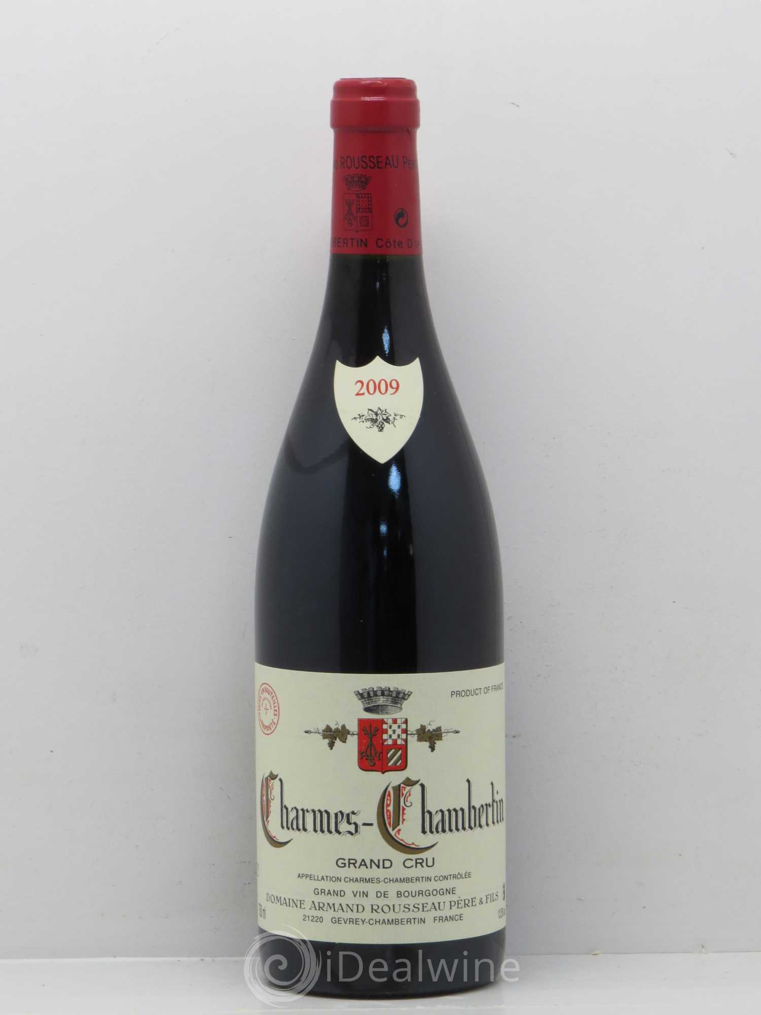 Charmes-Chambertin Grand Cru Armand Rousseau (Domaine) 2009 - Lot de 1 bouteille - 0