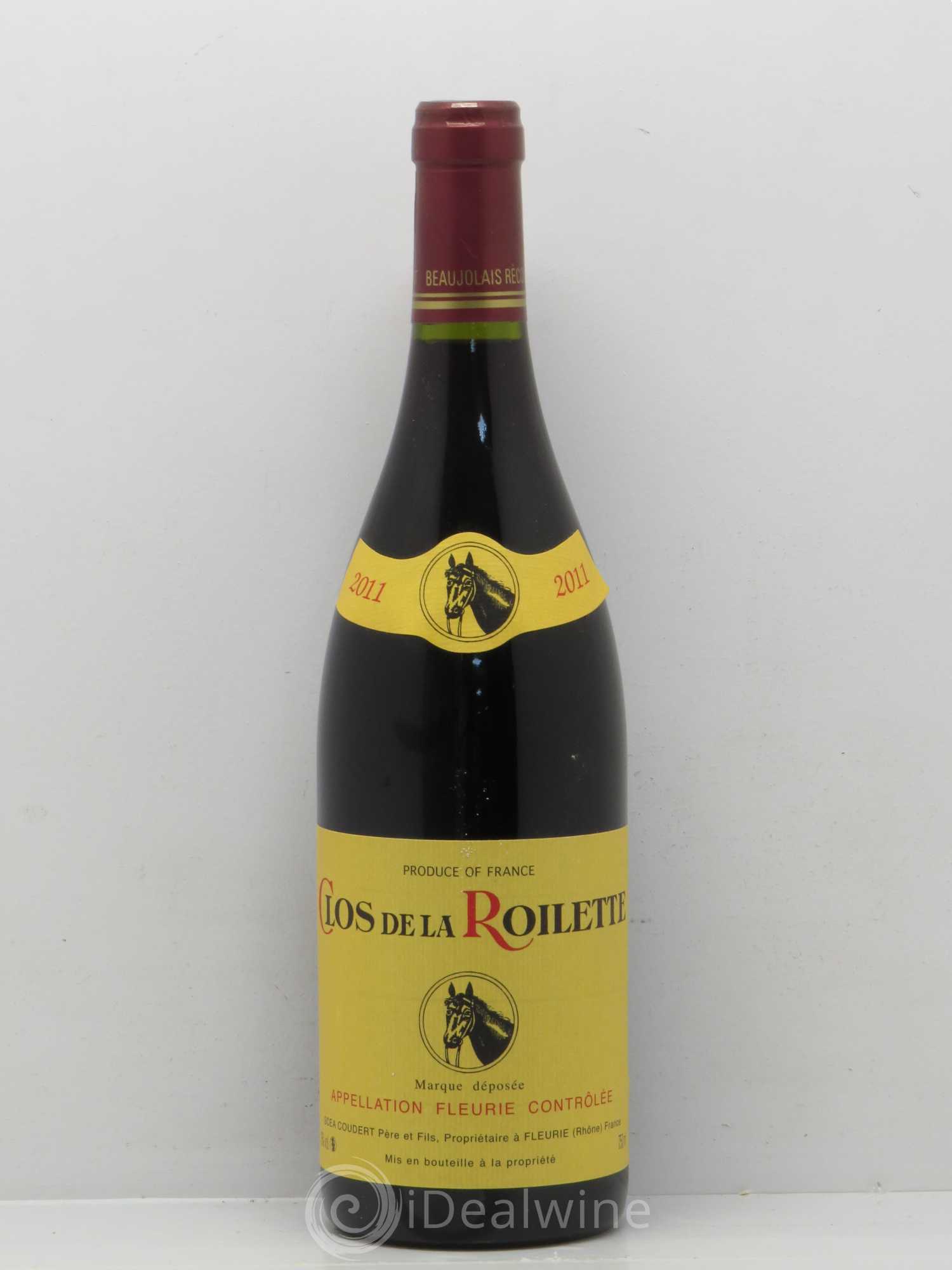 Fleurie 2011 - Lot de 1 bouteille - 0