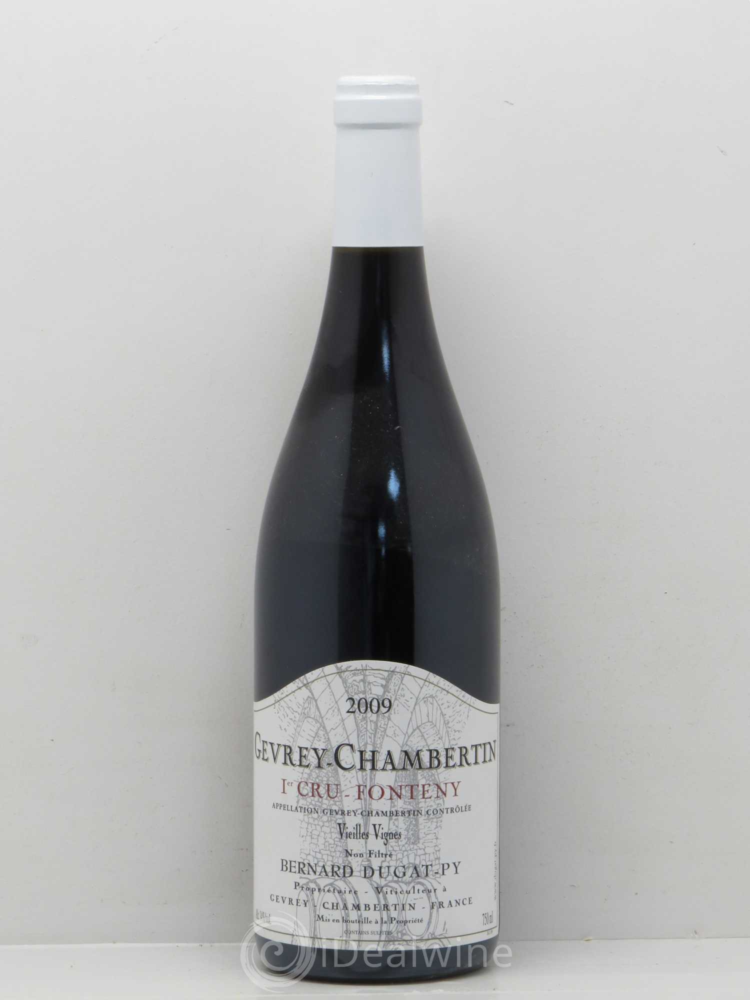 Gevrey-Chambertin 1er Cru Fonteny Dugat-Py Vieilles vignes 2009 - Posten von 1 Flasche - 0