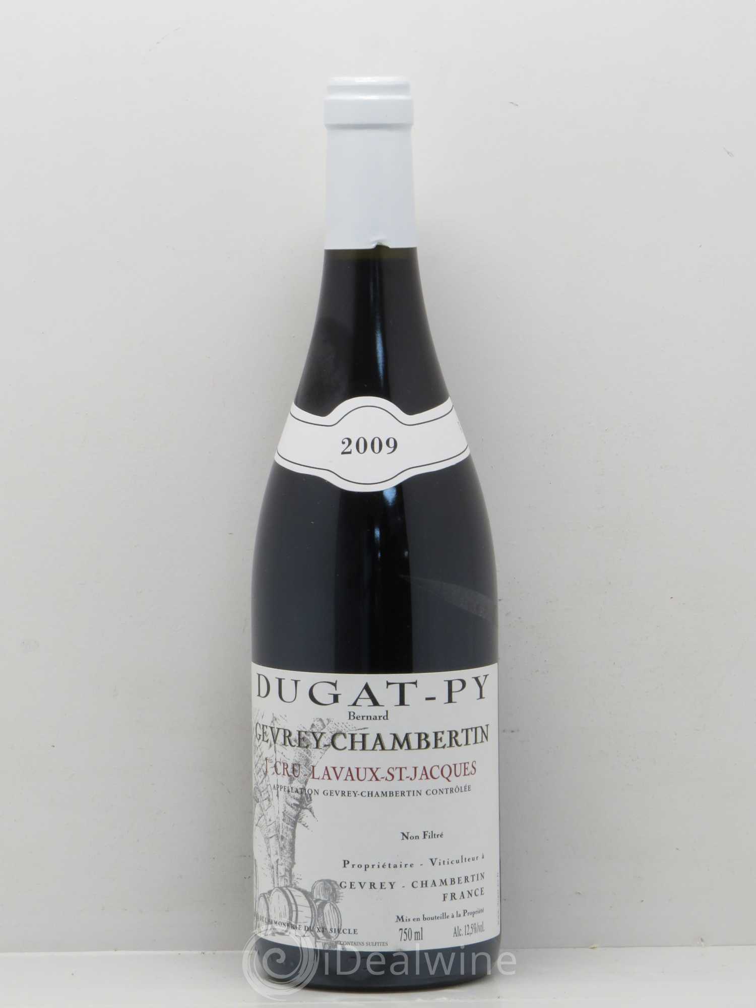 Gevrey-Chambertin 1er Cru Lavaux Saint Jacques Dugat-Py 2009 - Lot de 1 bouteille - 0