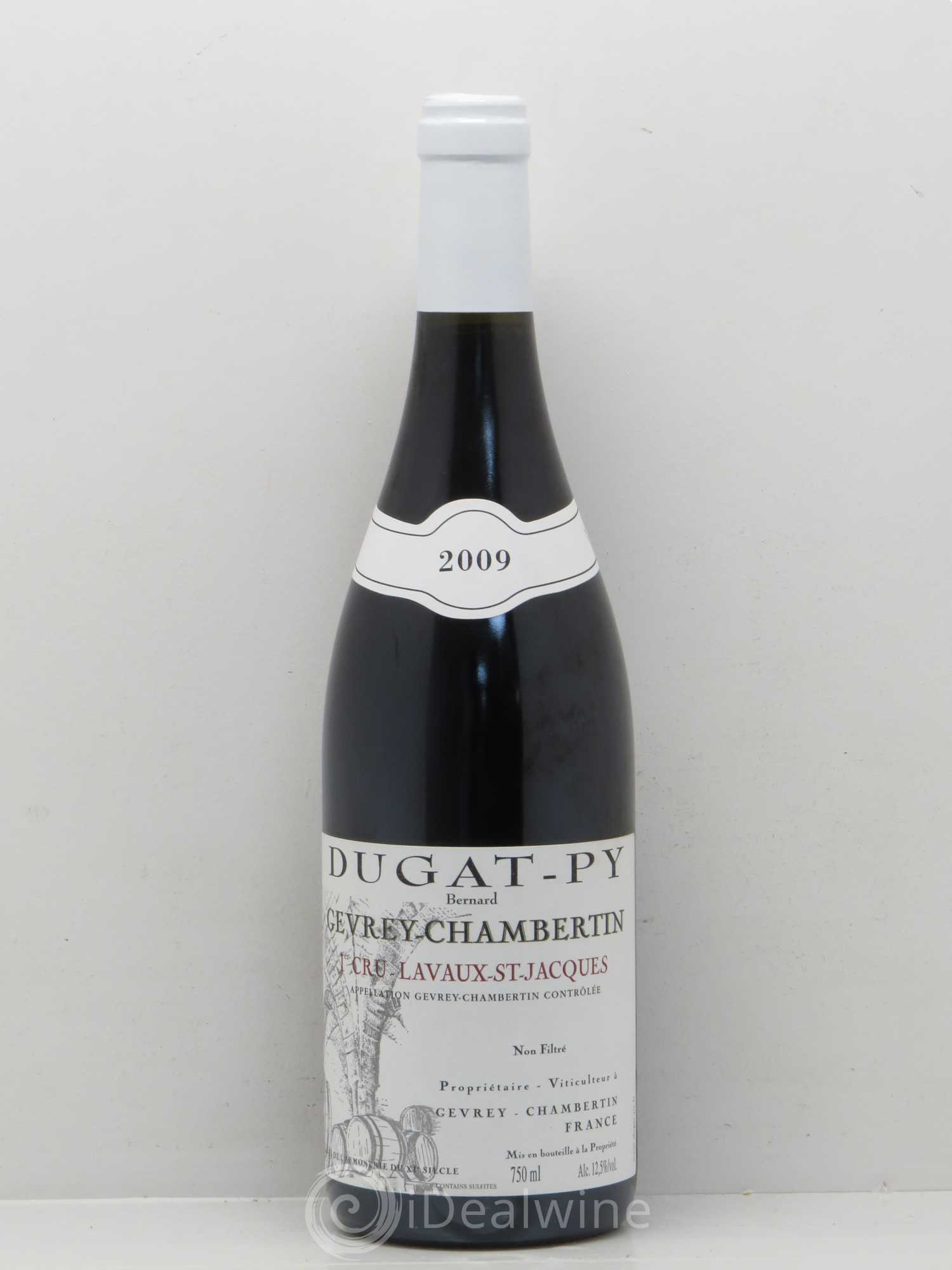 Gevrey-Chambertin 1er Cru Lavaux Saint Jacques Dugat-Py 2009 - Lot de 1 bouteille - 0