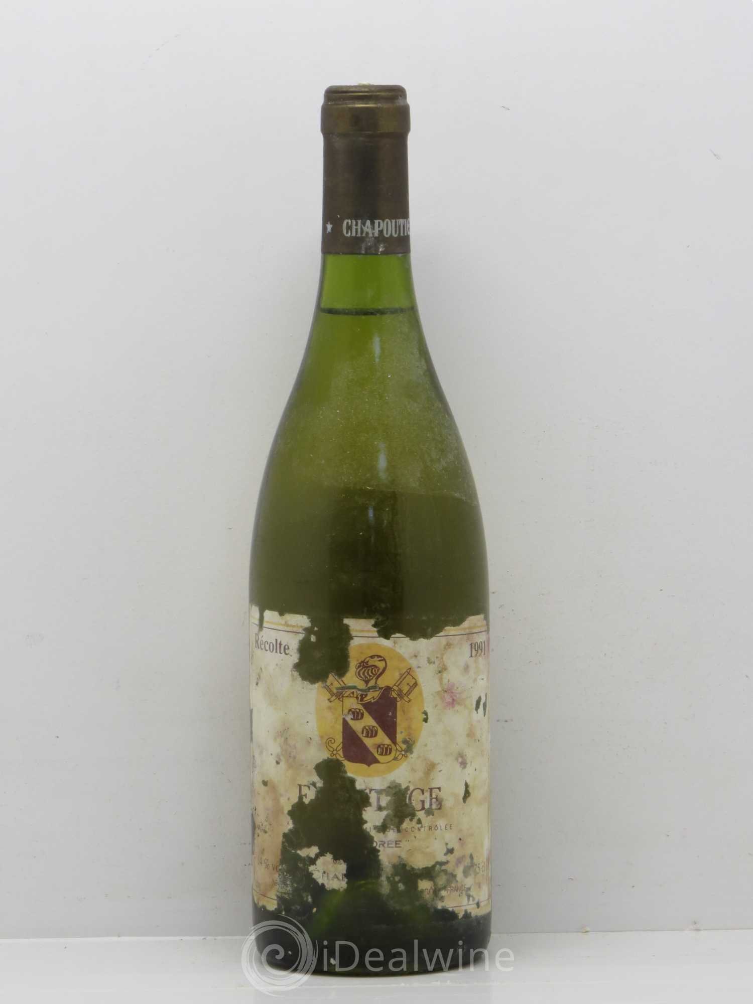 Hermitage Ermitage de l'Orée Chapoutier 1991 - Lot de 1 bouteille - 0