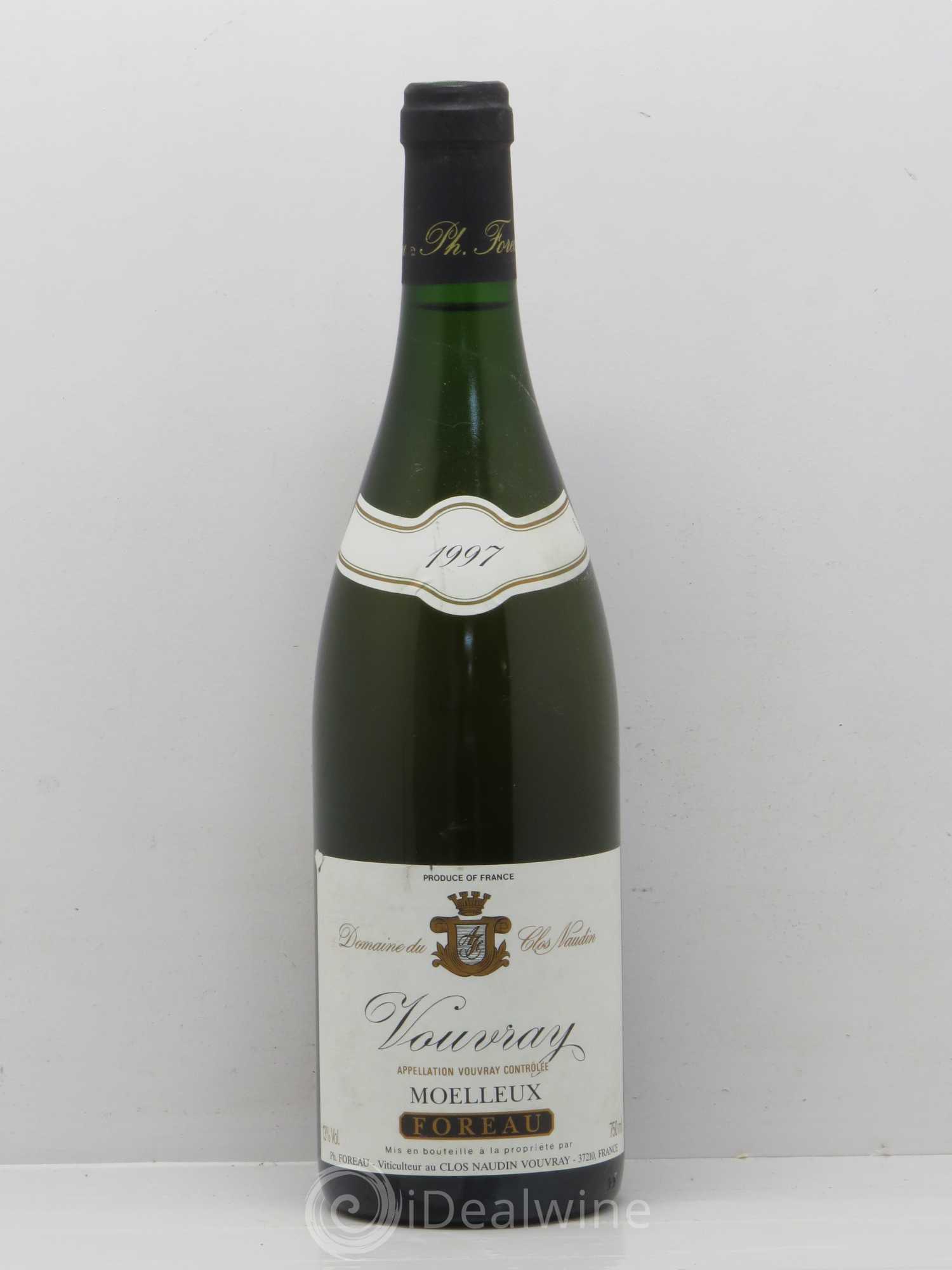 Vouvray Moelleux Clos Naudin - Philippe Foreau 1997 - Lotto di 1 bottiglia - 0