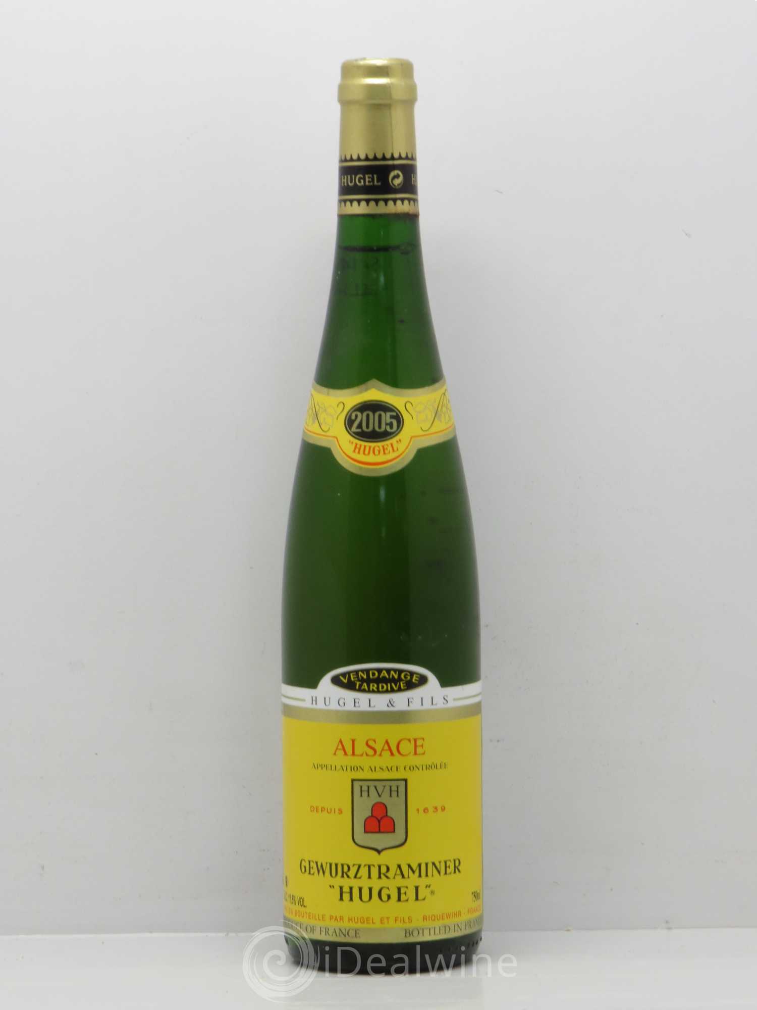Gewurztraminer Vendanges Tardives Hugel (Domaine) 2005 - Lotto di 1 bottiglia - 0