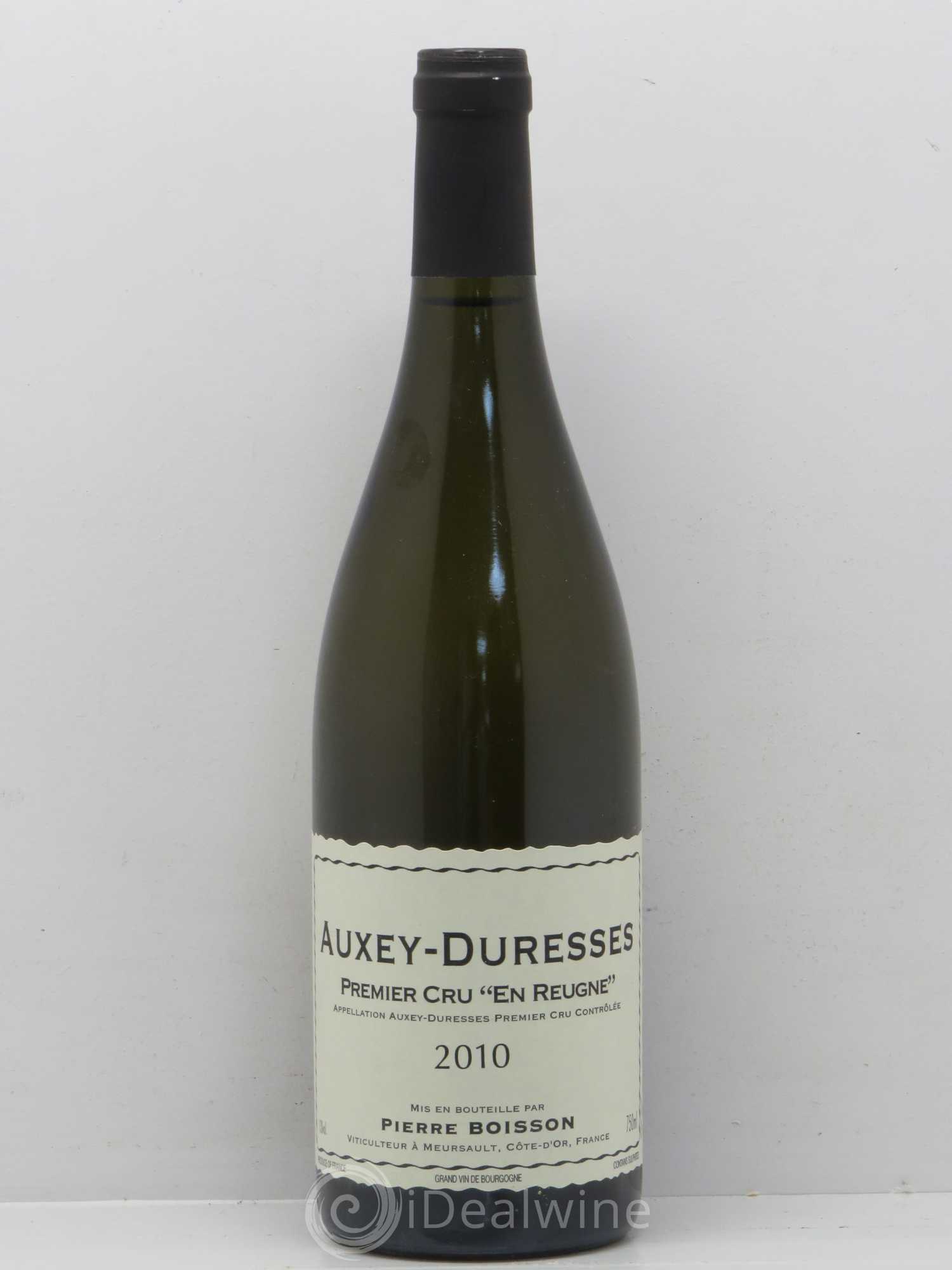 Auxey-Duresses 1er Cru En Reugne Pierre Boisson (Domaine) 2010 - Lot de 1 bouteille - 0