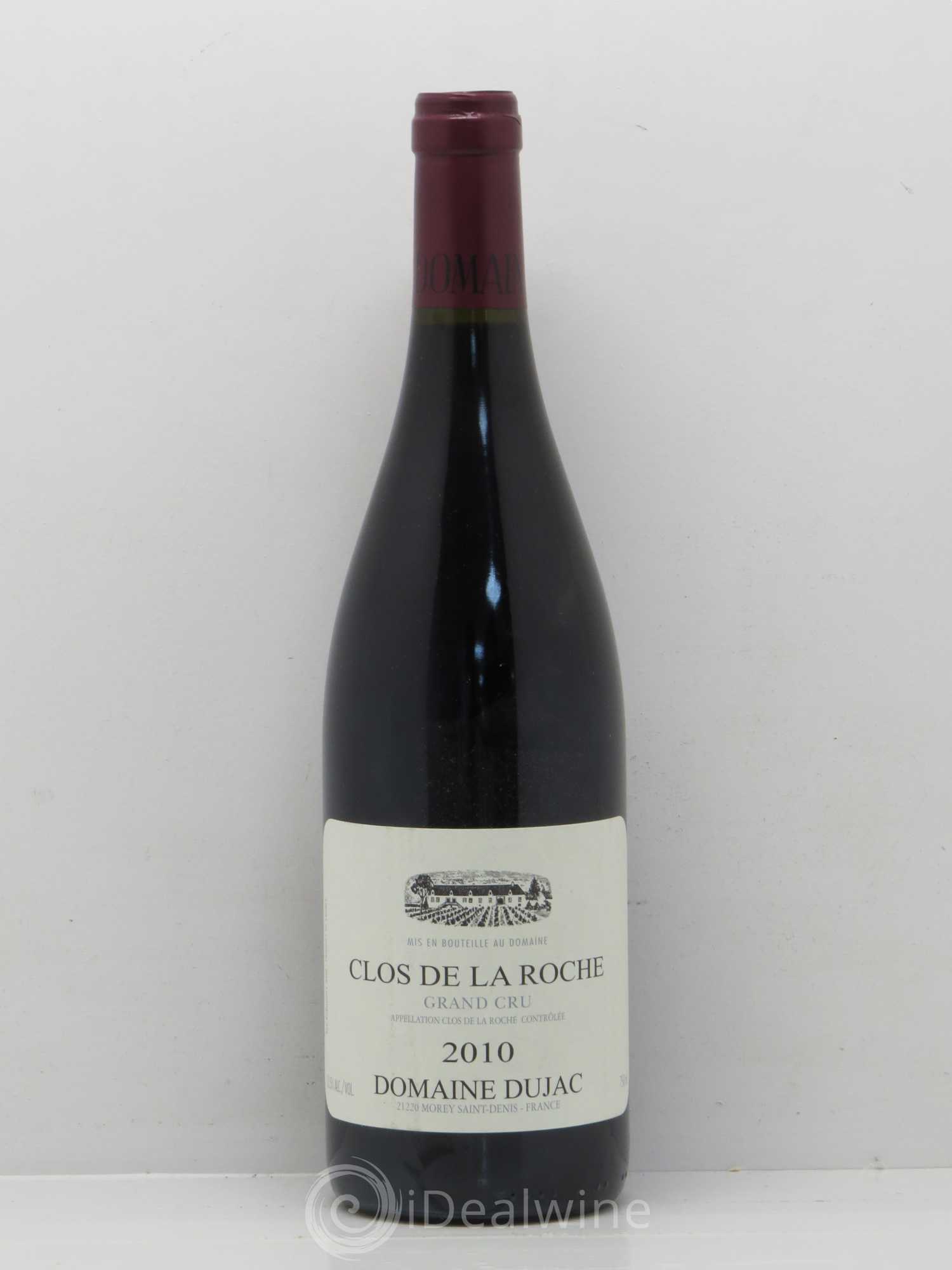 Clos de la Roche Grand Cru Dujac (Domaine) 2010 - Lot de 1 bouteille - 0