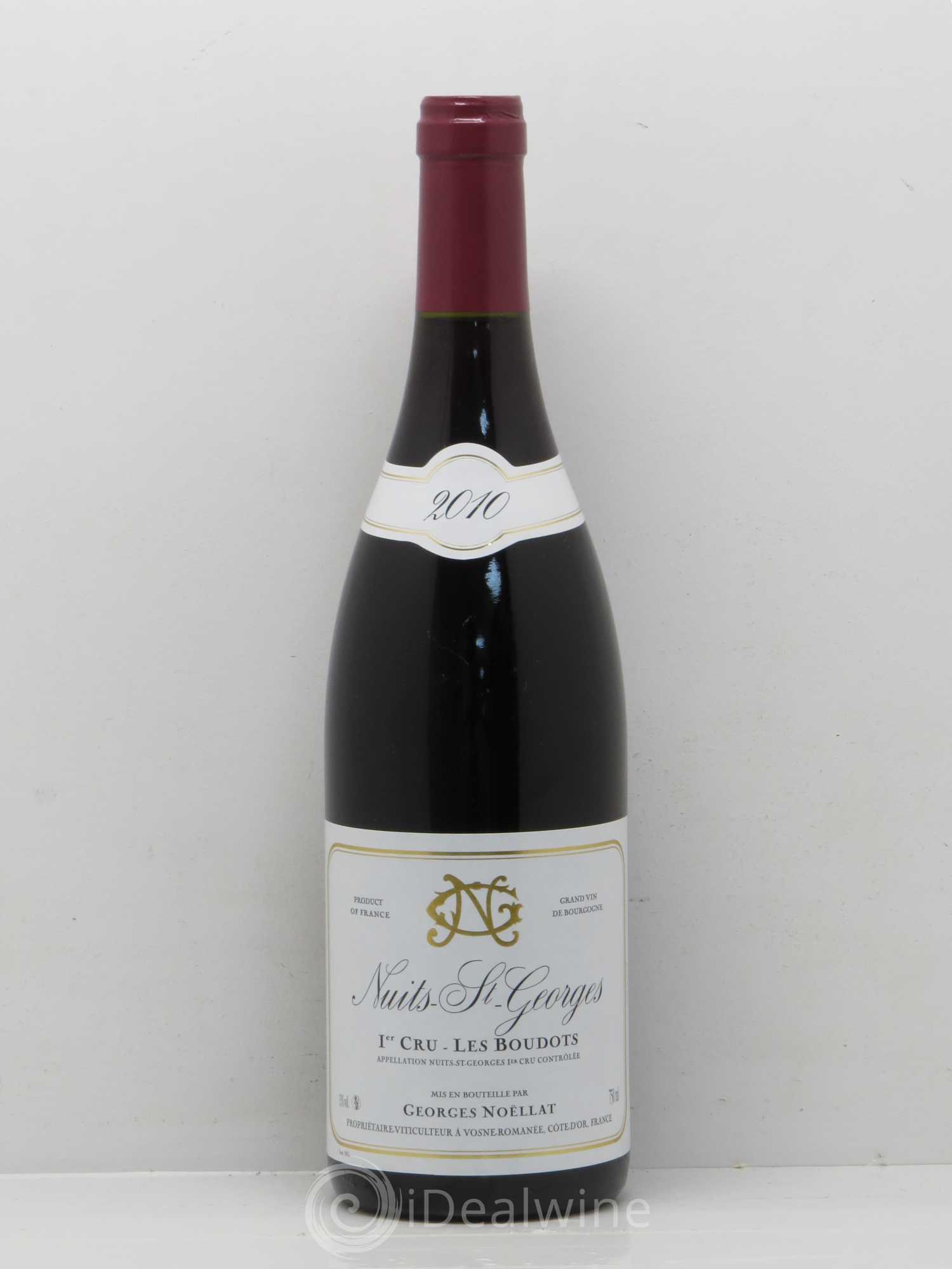 Nuits-Saint-Georges 1er Cru Les Boudots Georges Noëllat 2010 - Posten von 1 Flasche - 0