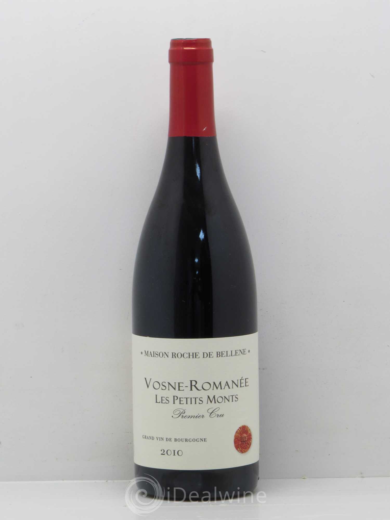 Vosne-Romanée 1er Cru Les Petits Monts Nicolas Potel Maison Roche de Bellene 2010 - Posten von 1 Flasche - 0