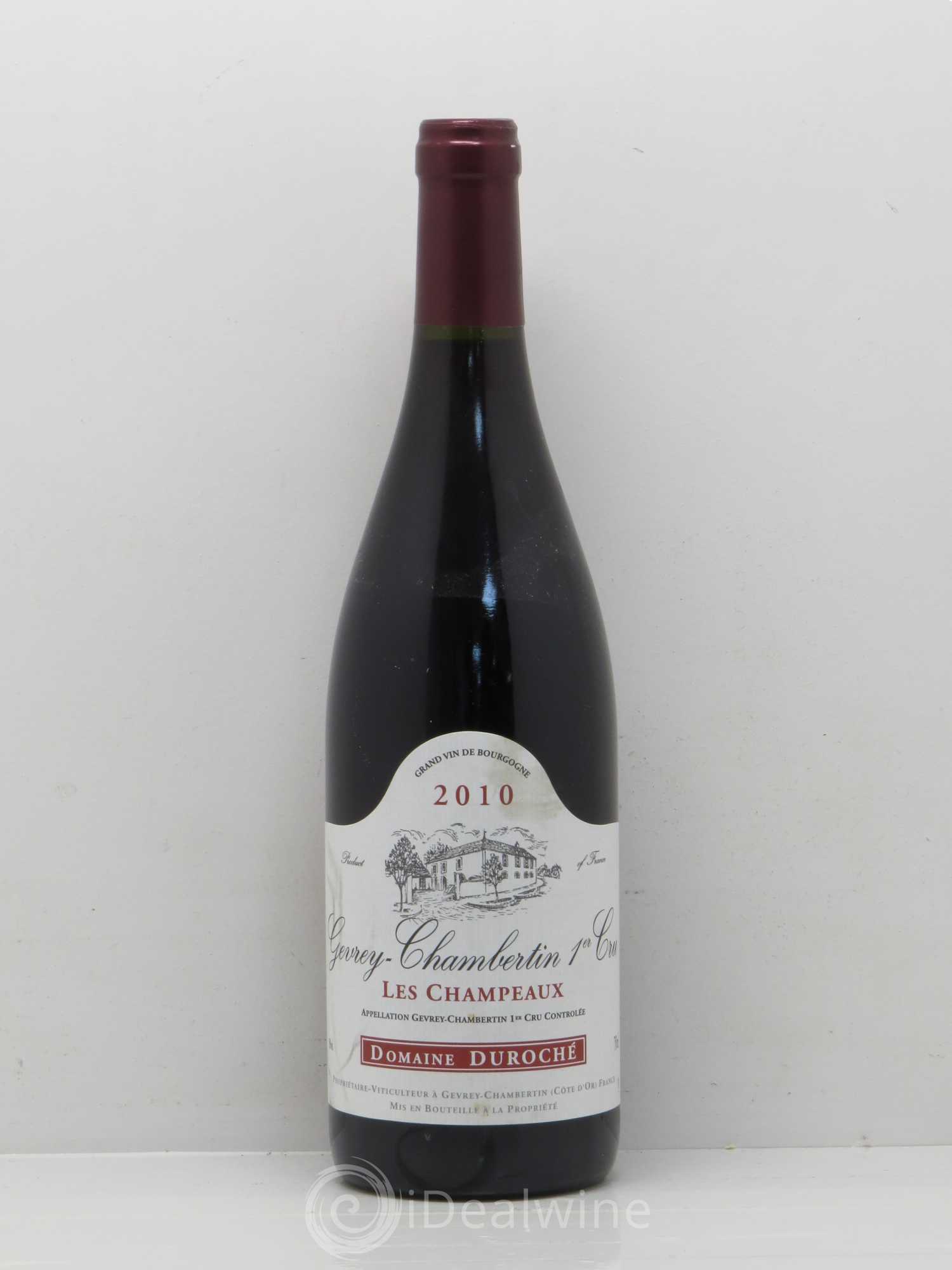 Gevrey-Chambertin 1er Cru Champeaux Domaine Duroché 2010 - Posten von 1 Flasche - 0