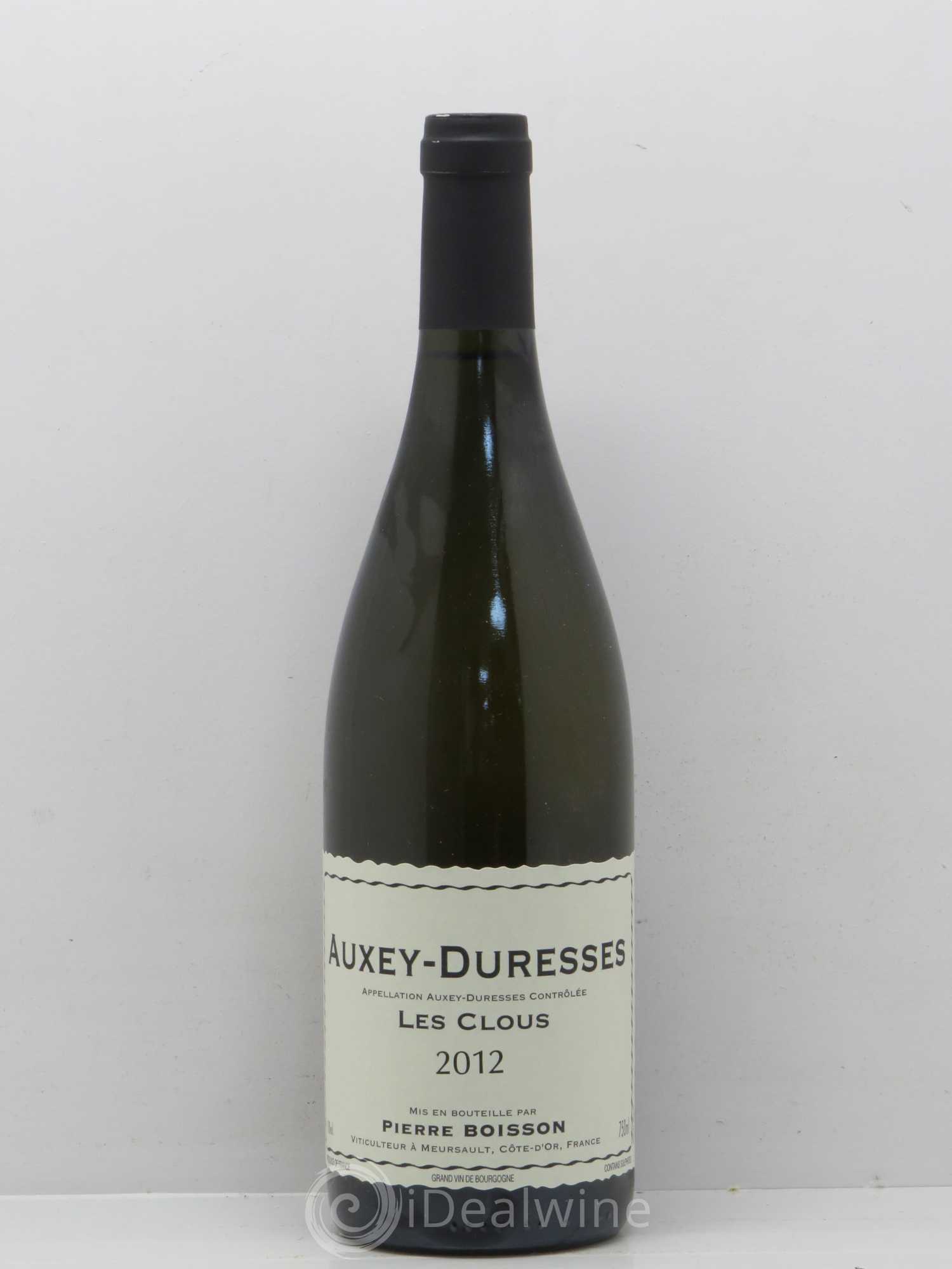 Auxey-Duresses Les Clous Domaine Pierre Boisson 2012 - Posten von 1 Flasche - 0